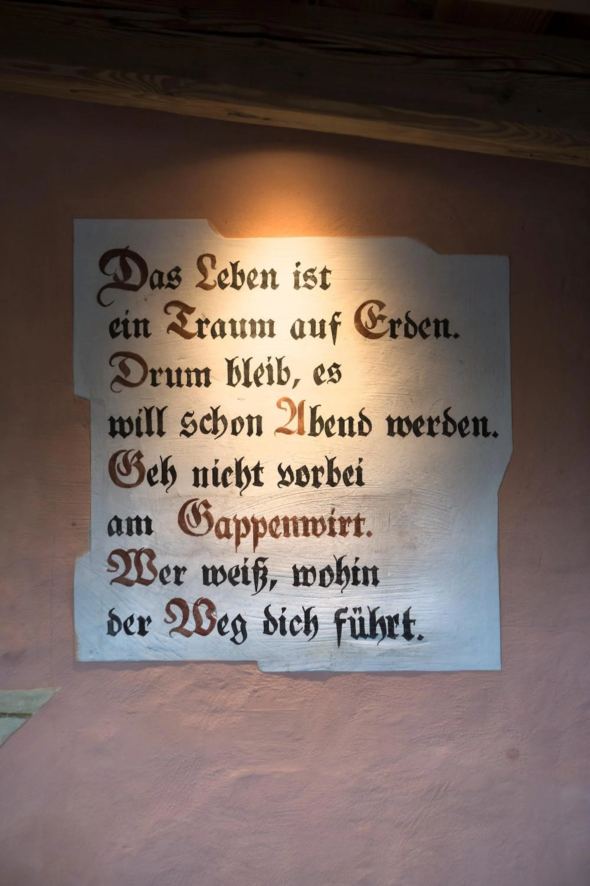 Garden in Hotel Landgasthof Gappen