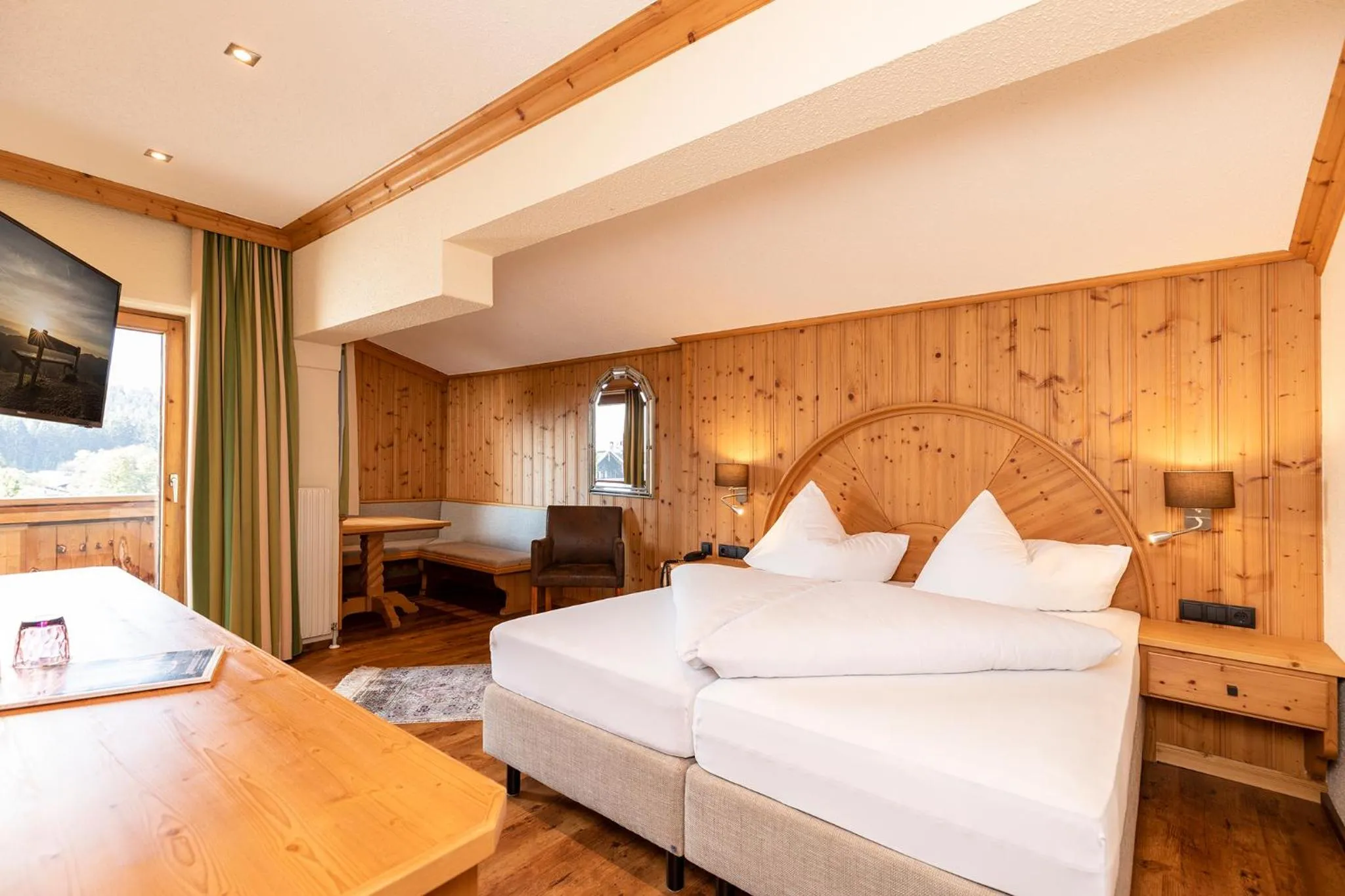 Family Room with Balcony in Hotel Landgasthof Gappen