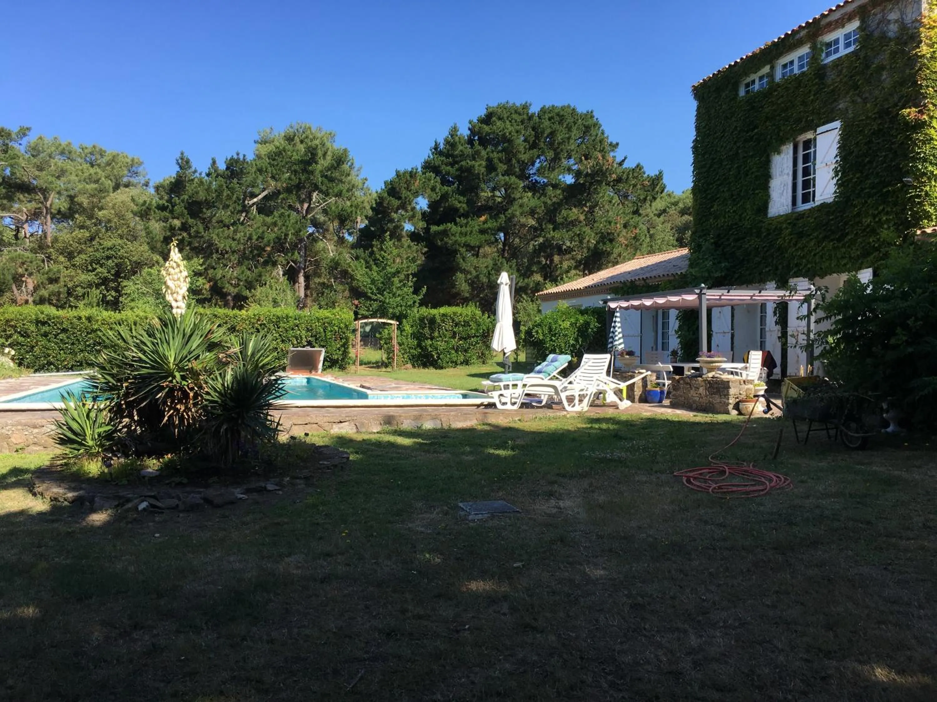 Swimming pool in Les galets de Cayola