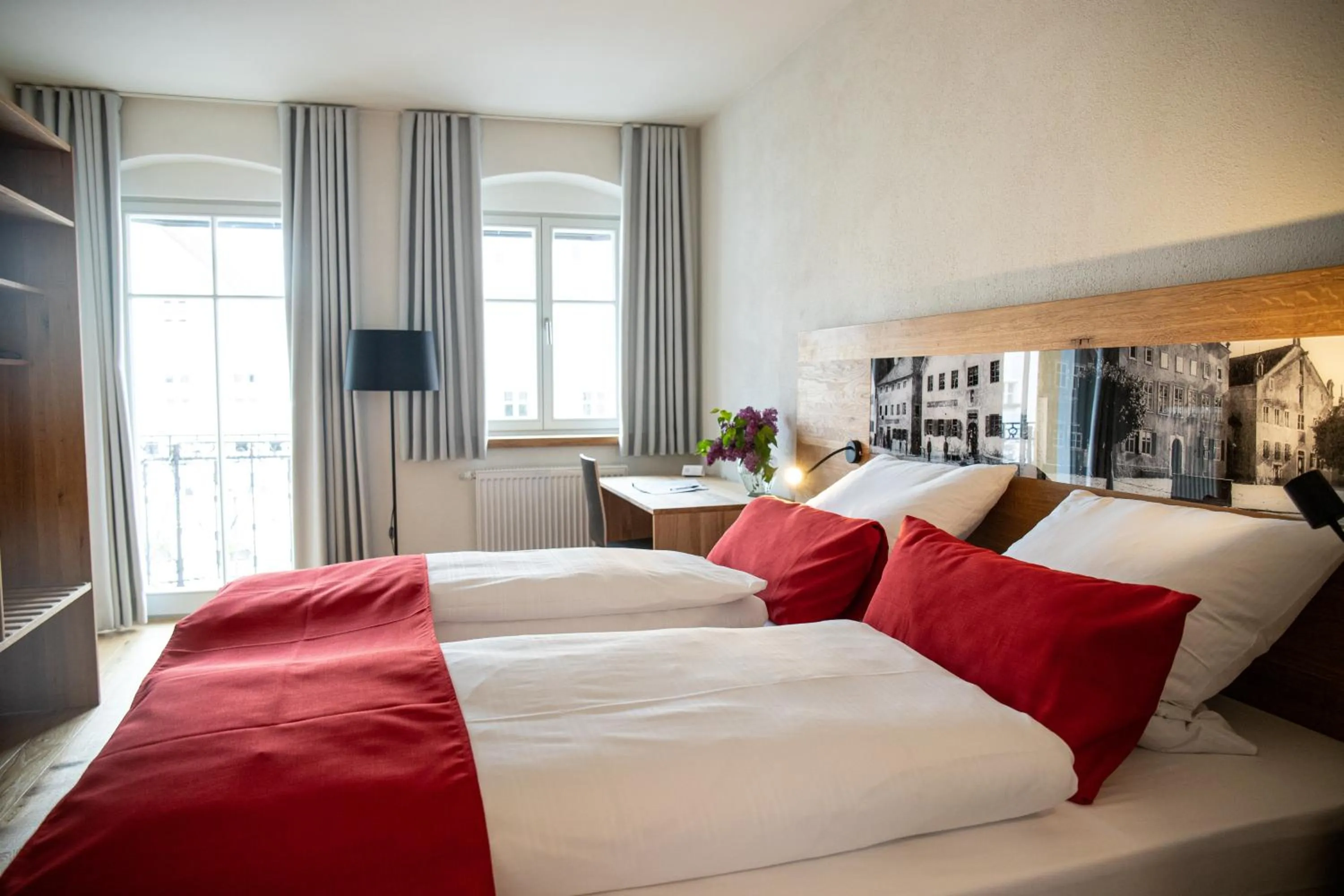 Bed in Altstadthotel Brauereigasthof Winkler