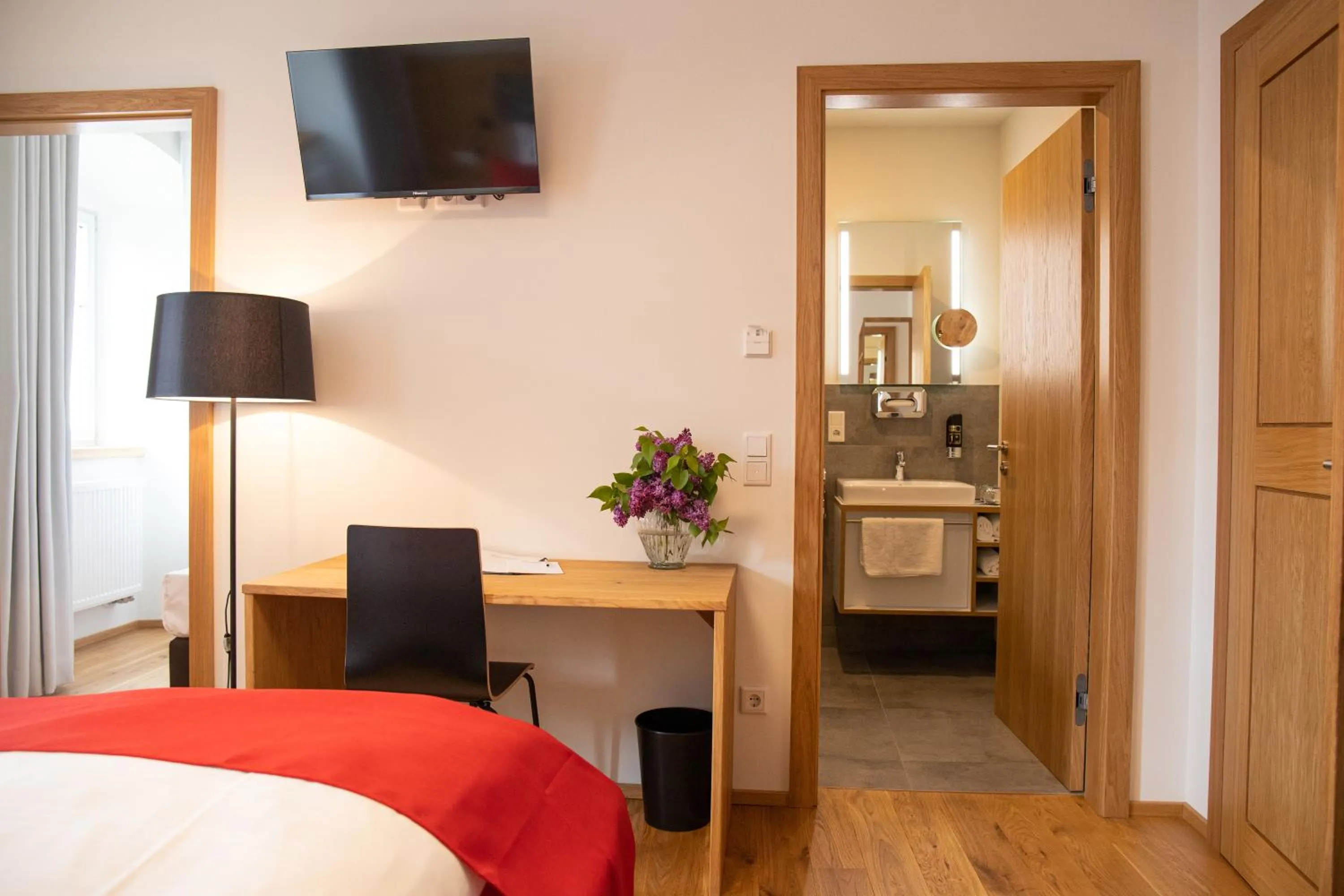 Bed in Altstadthotel Brauereigasthof Winkler