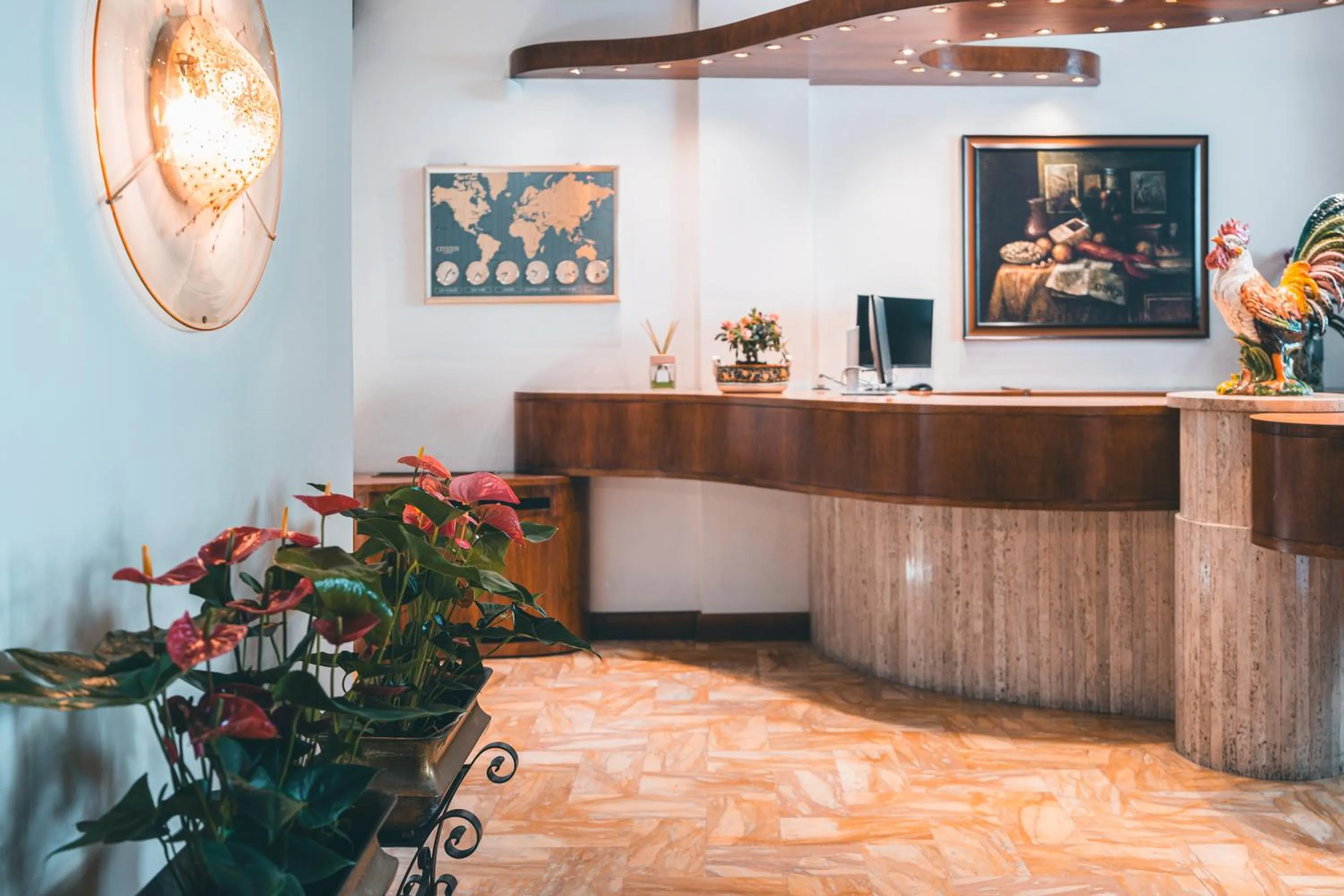 Decorative detail in Hotel Palazzo Benci