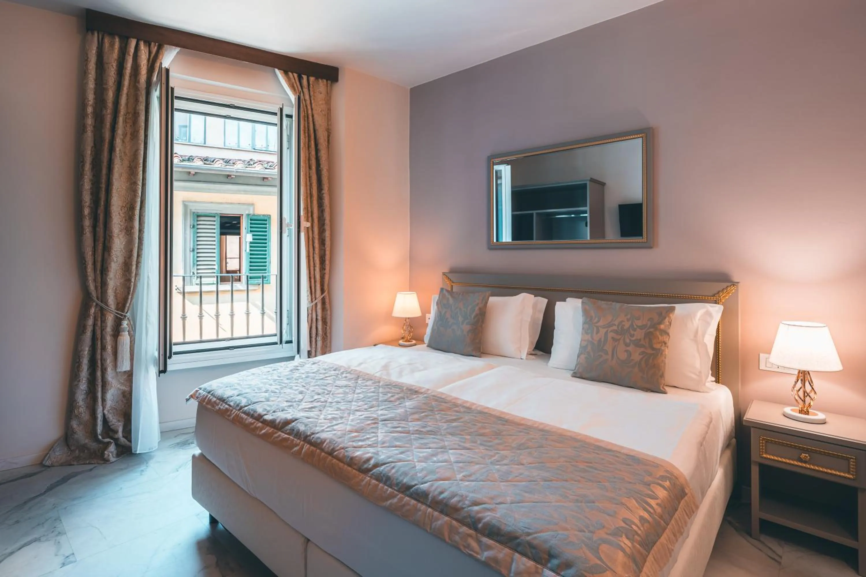 Bedroom, Bed in Hotel Palazzo Benci