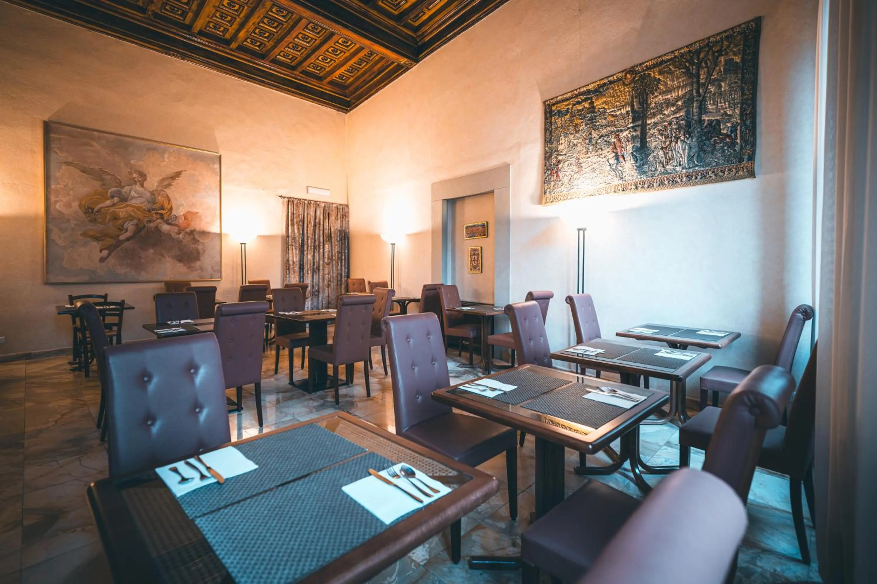 Seating area in Hotel Palazzo Benci