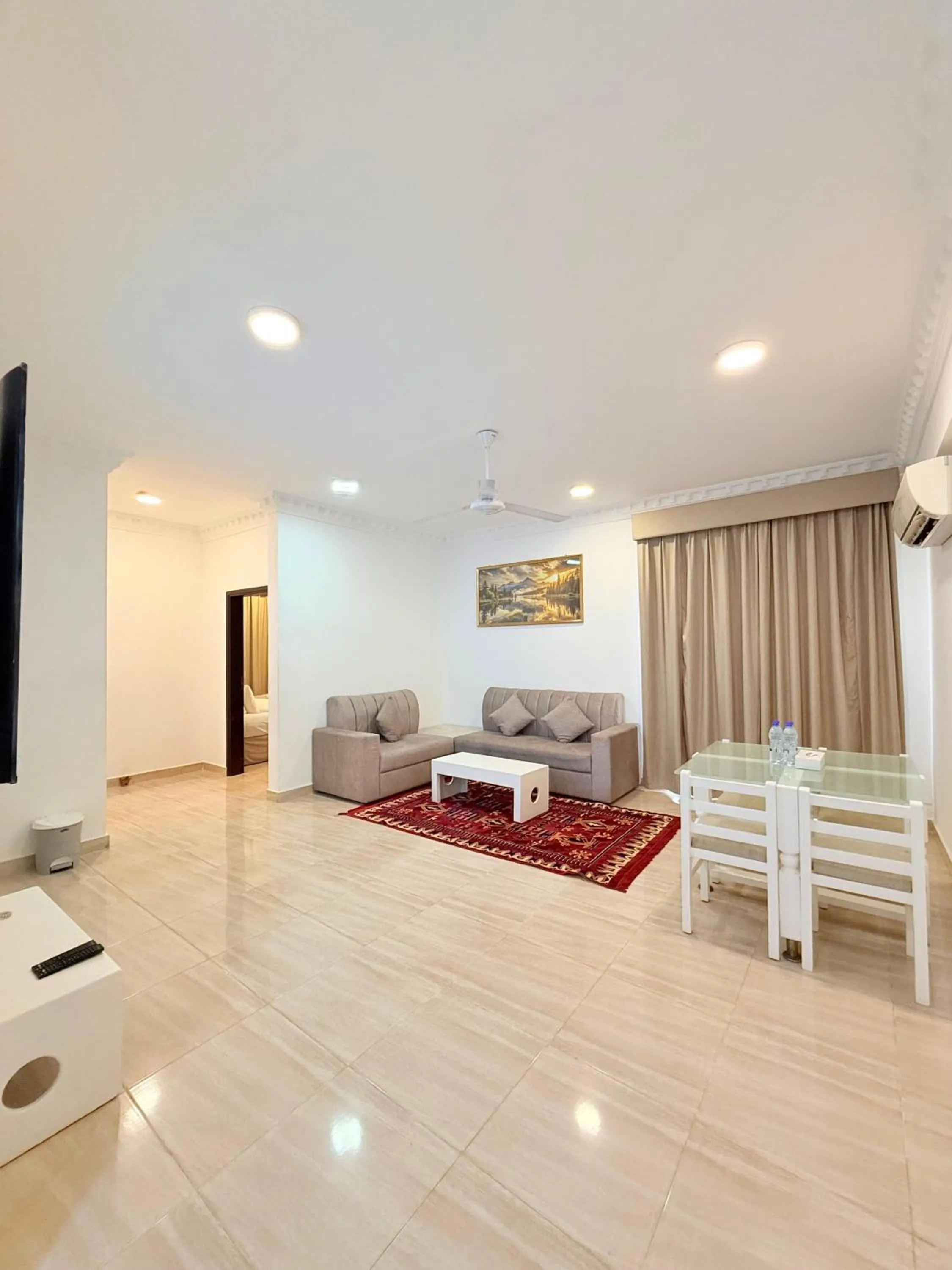 Living room in Gateway Salalah hotel apartments