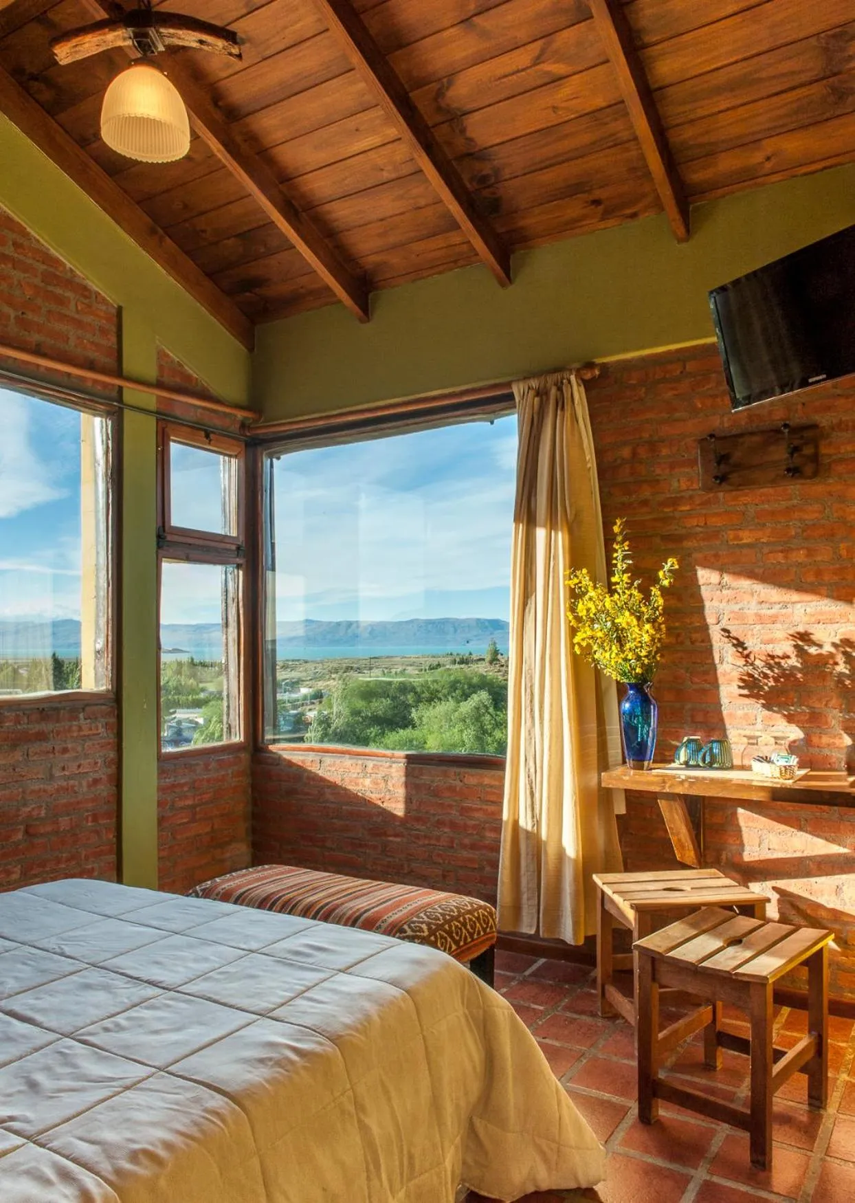 Bed in Posada Larsen