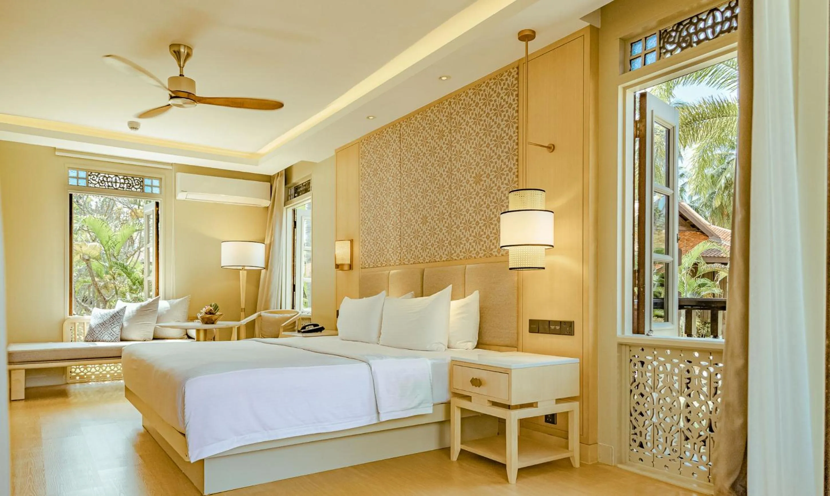 Bedroom, Bed in Pelangi Beach Resort & Spa, Langkawi