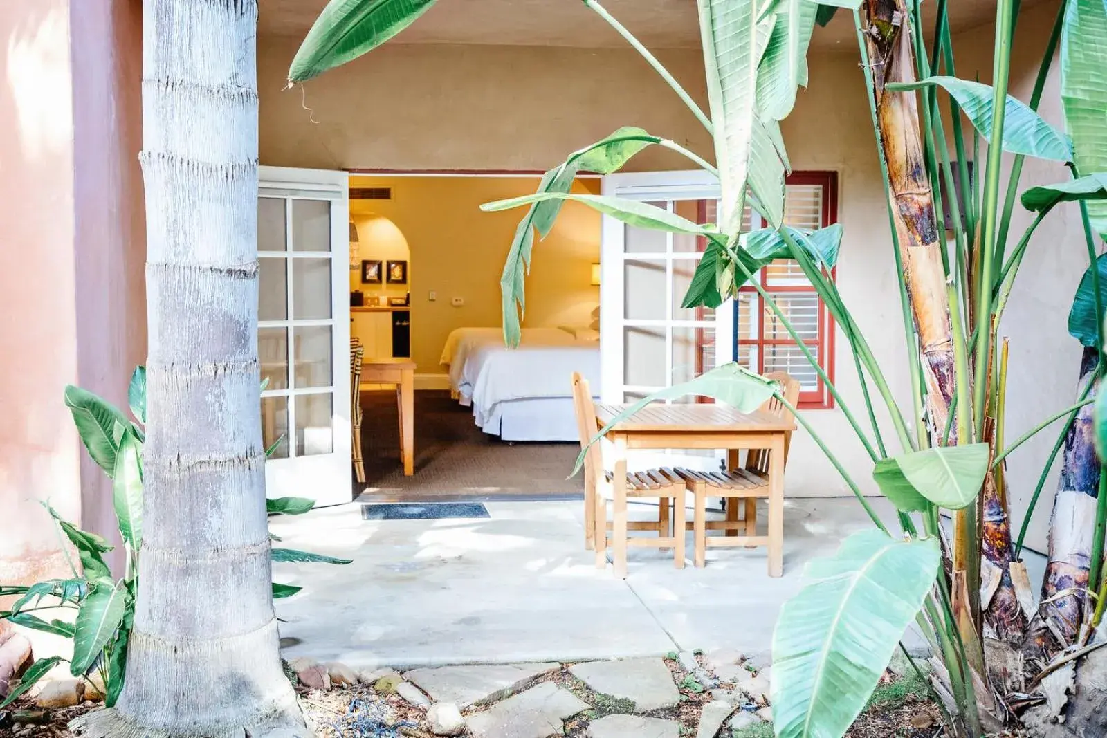 Balcony/Terrace, Bed in Appellation Lodi - Wine & Roses Resort and Spa Balcony/Terrace, Bed in Appellation Lodi - Wine & Roses Resort and Spa