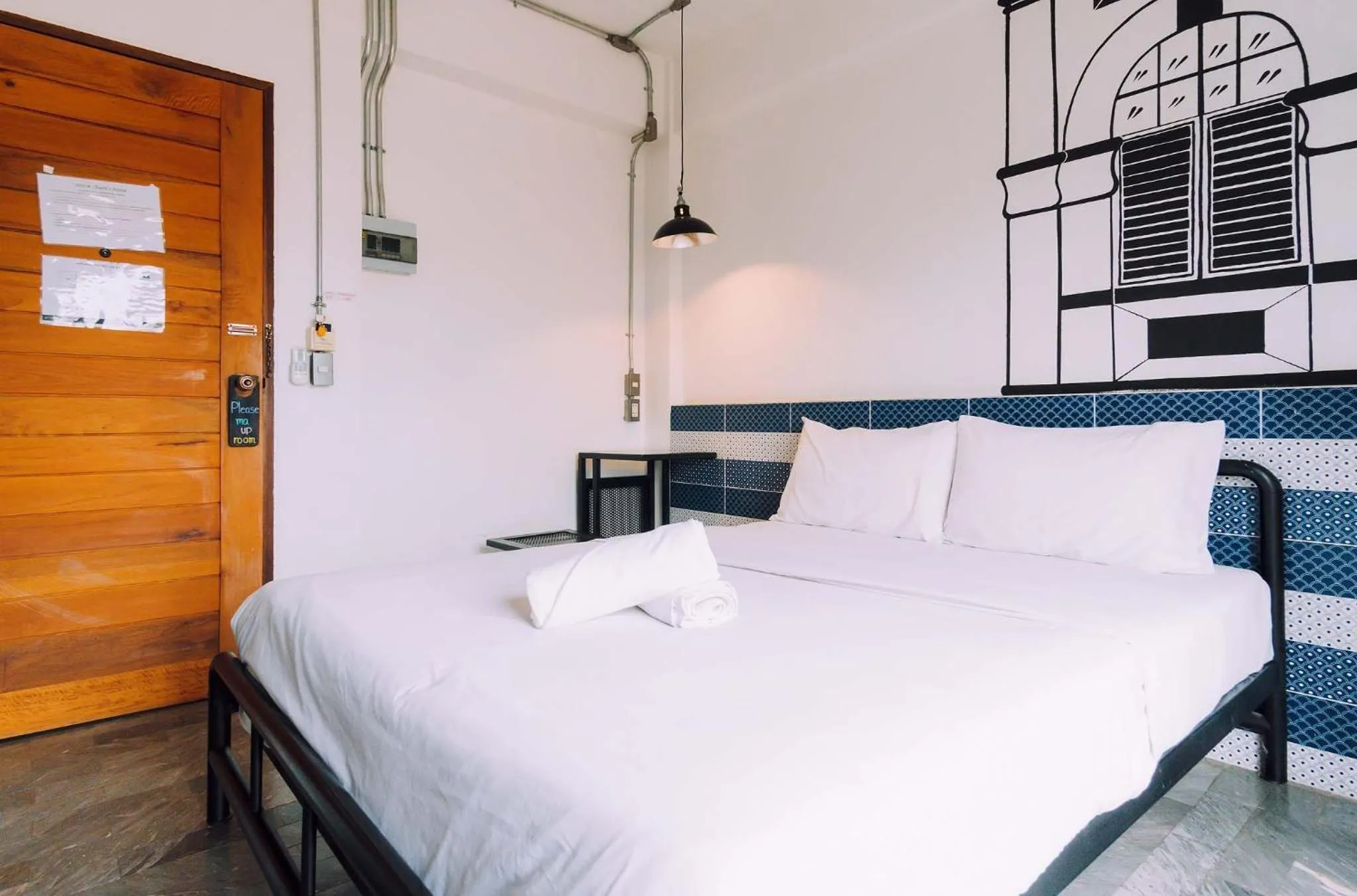 Bed in V1 Room Hotel