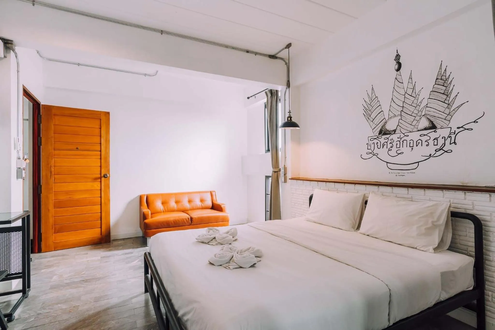 Bed in V1 Room Hotel