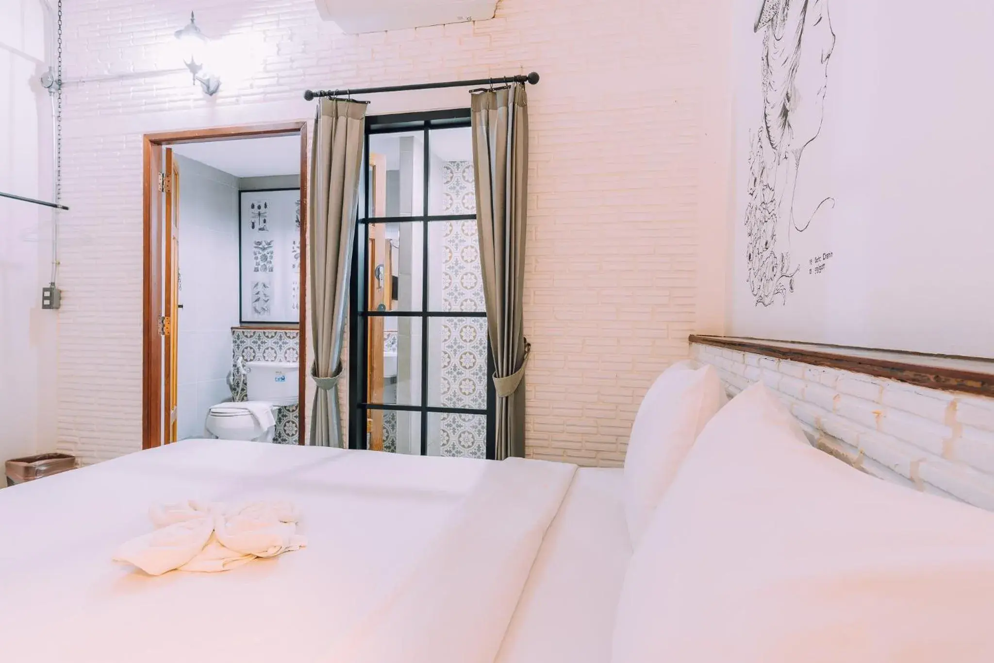 Bed in V1 Room Hotel Bed in V1 Room Hotel