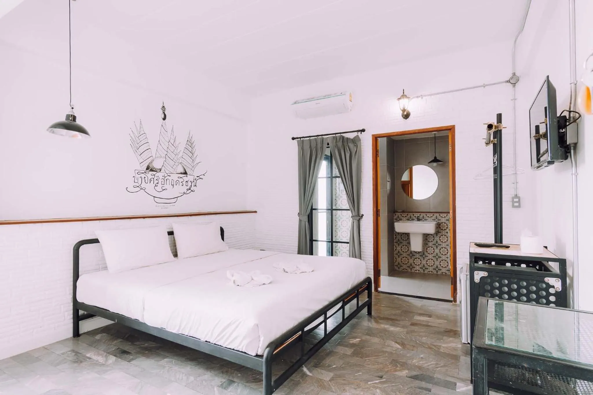 Bed in V1 Room Hotel