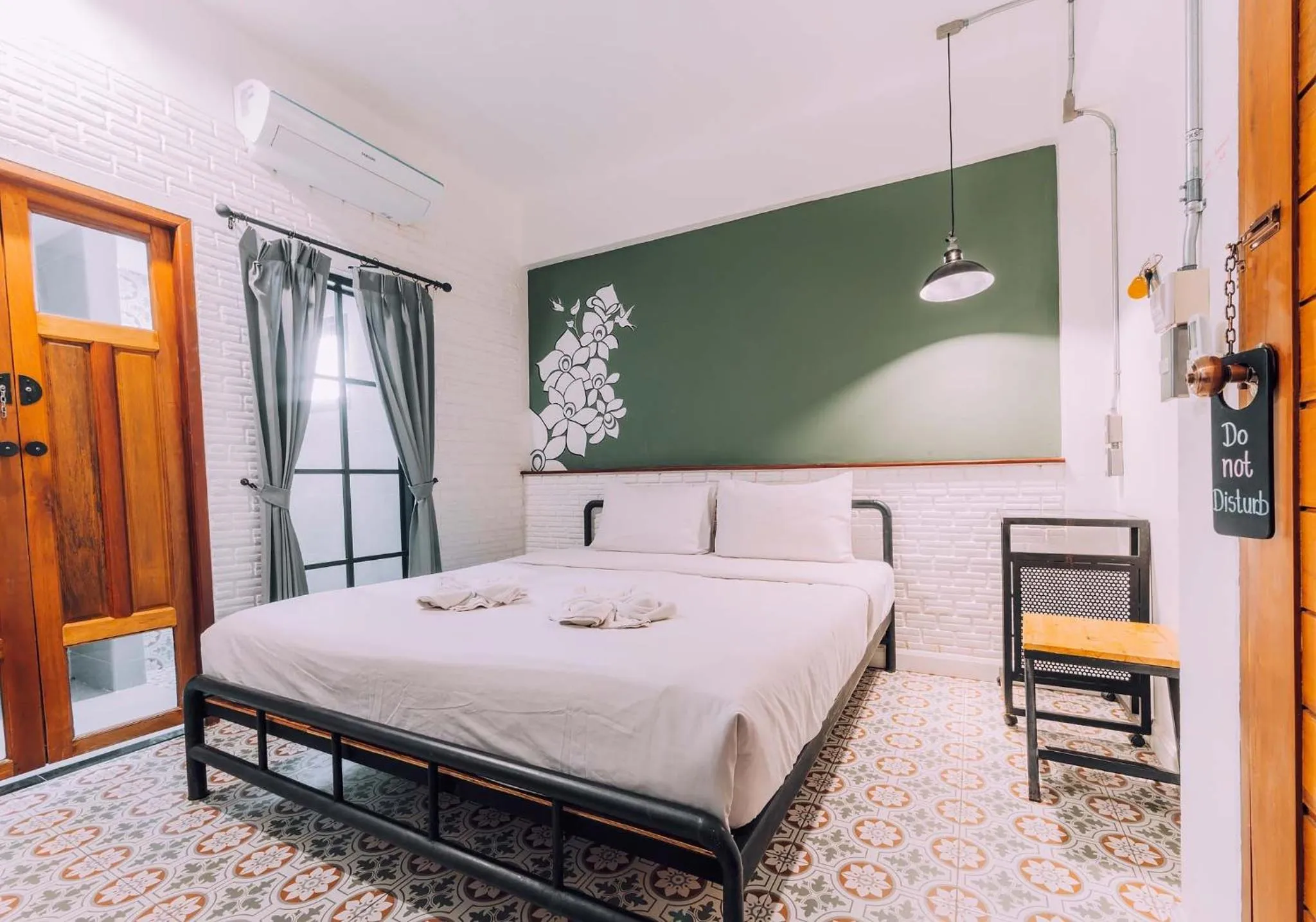 Bed in V1 Room Hotel