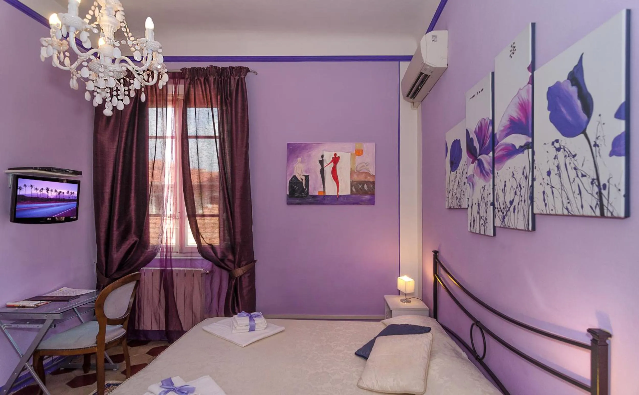 Day, Bed in B&B La Mimosa