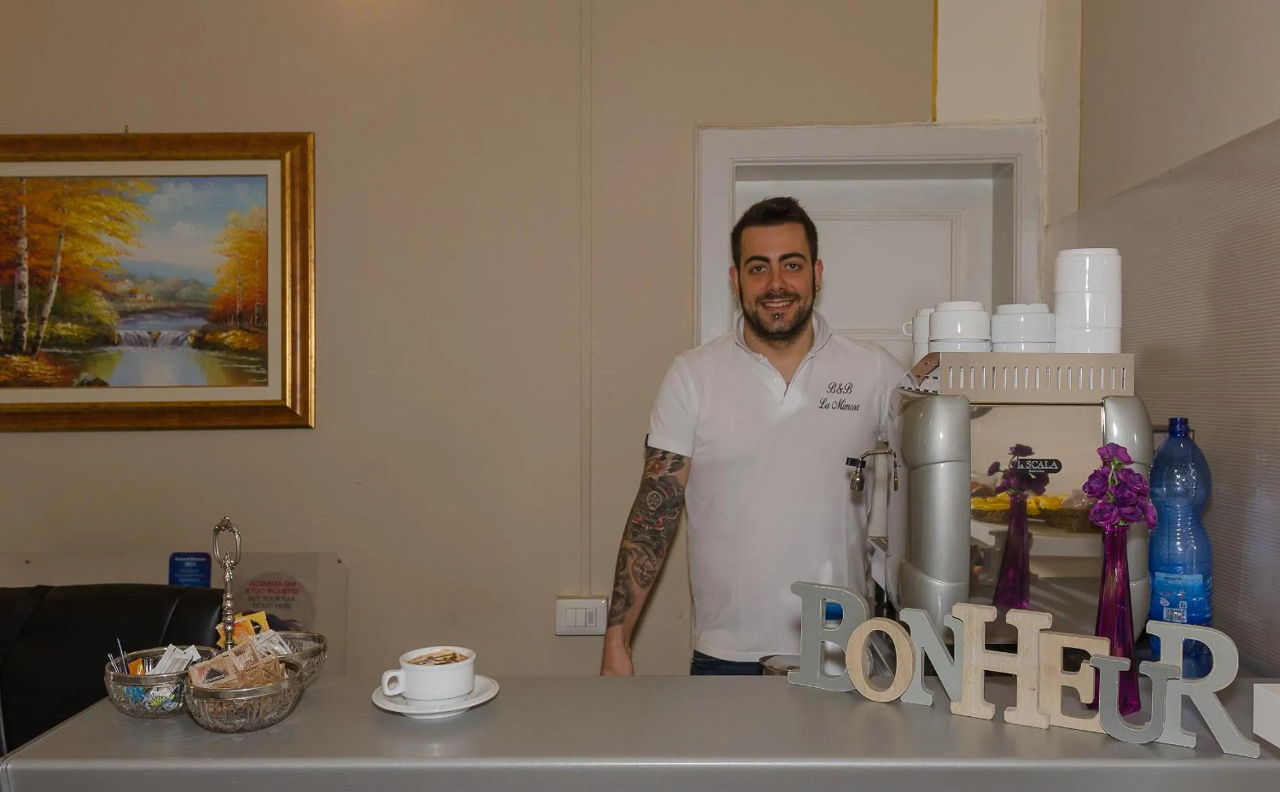 Staff in B&B La Mimosa