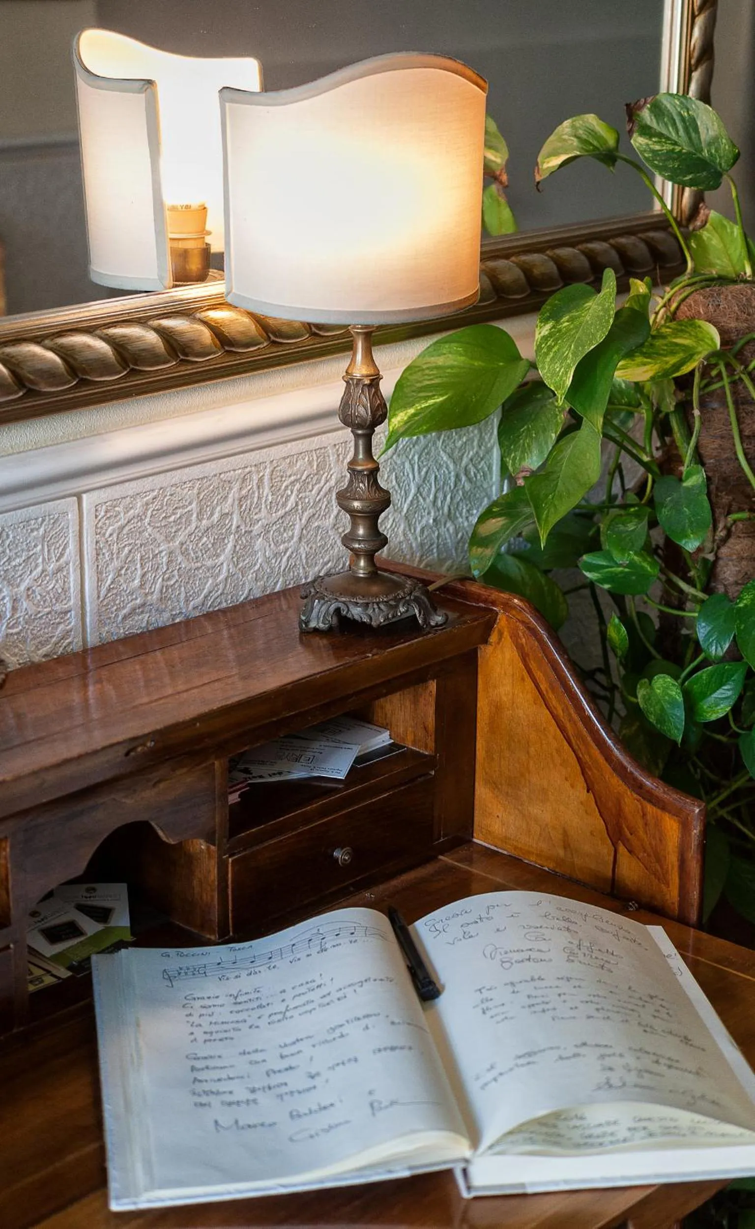 Decorative detail in B&B La Mimosa