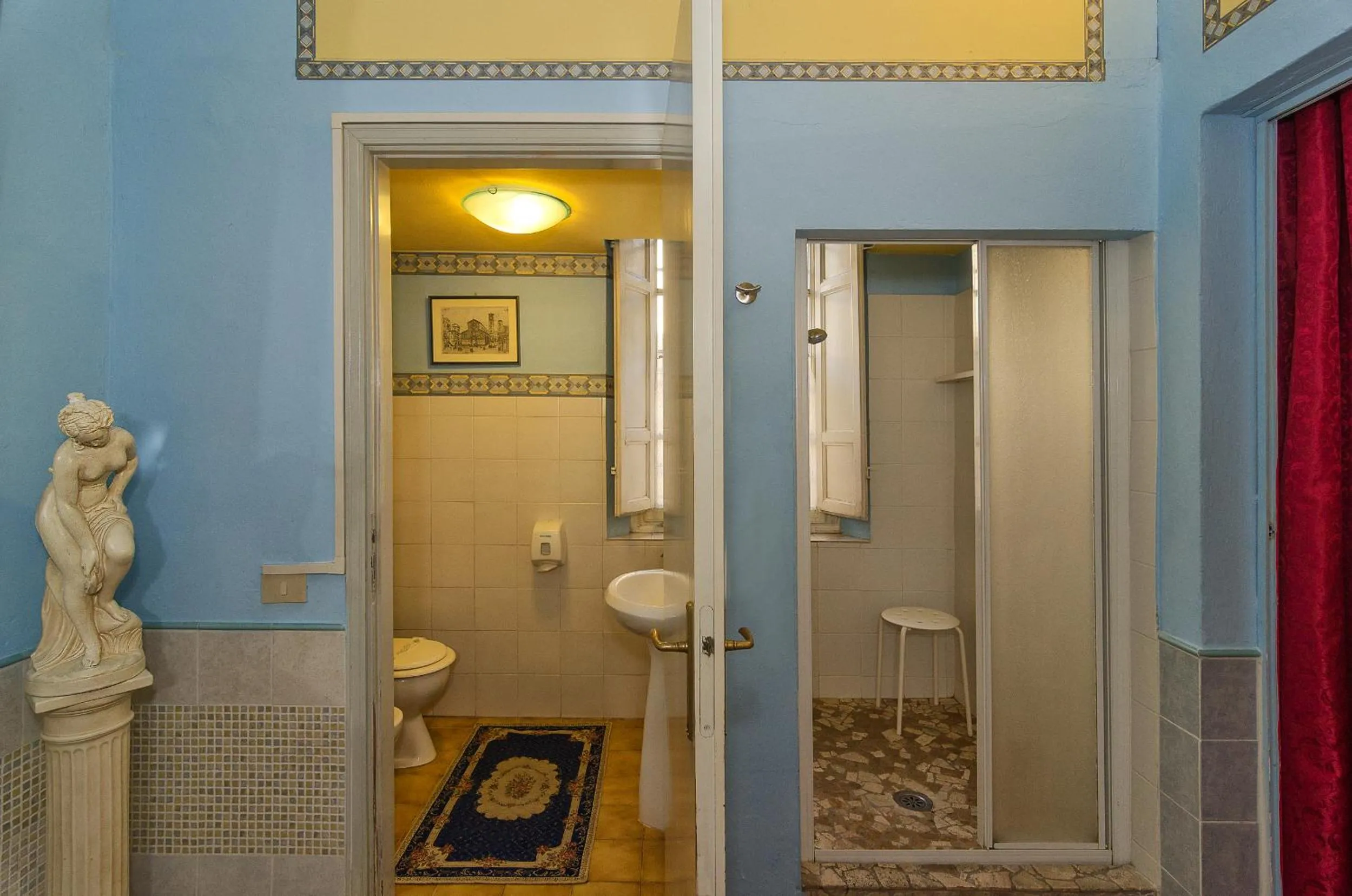 Decorative detail in B&B La Mimosa