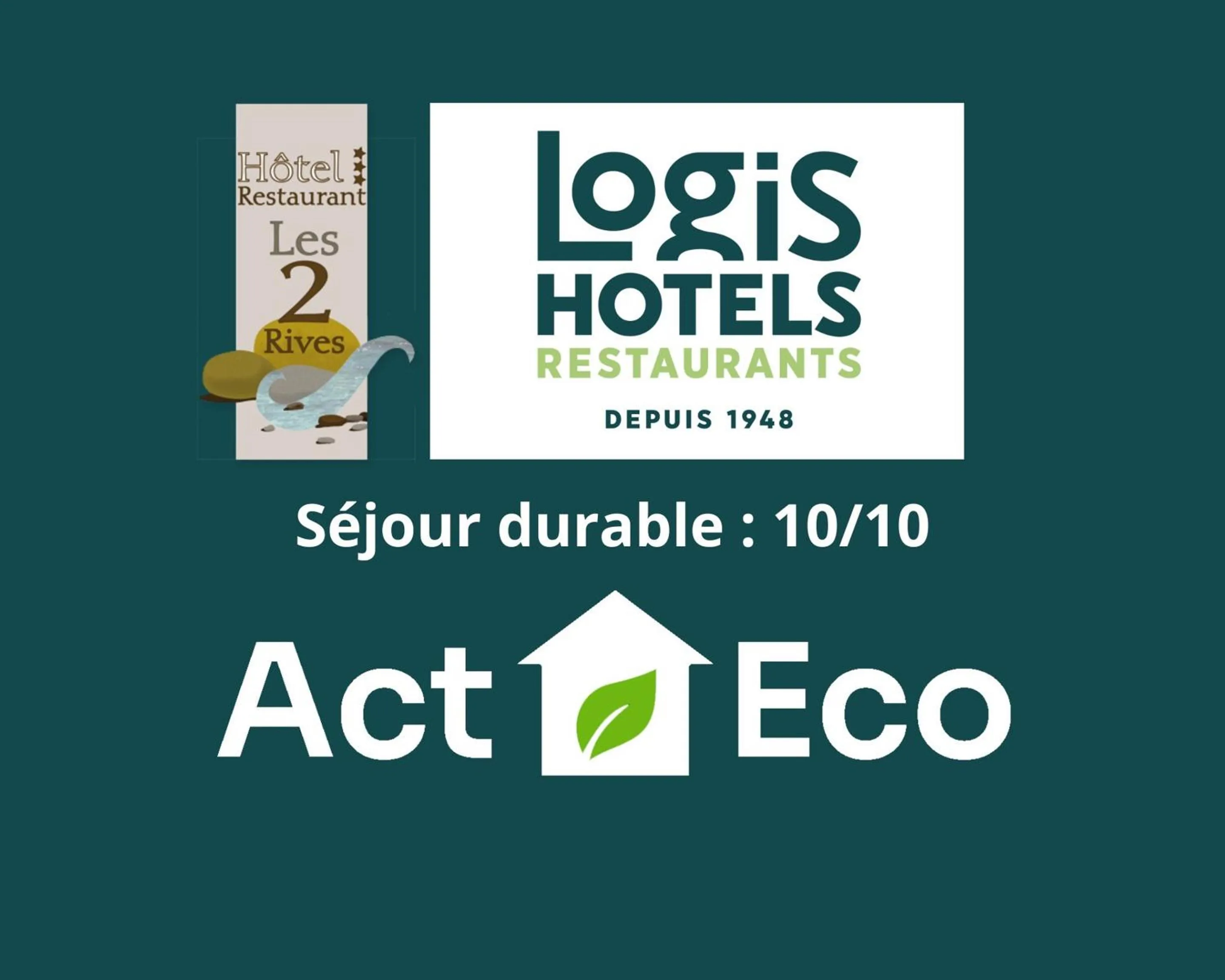 Decorative detail in Logis Hôtel Restaurant Les 2 Rives - A75, en bordure de rivière