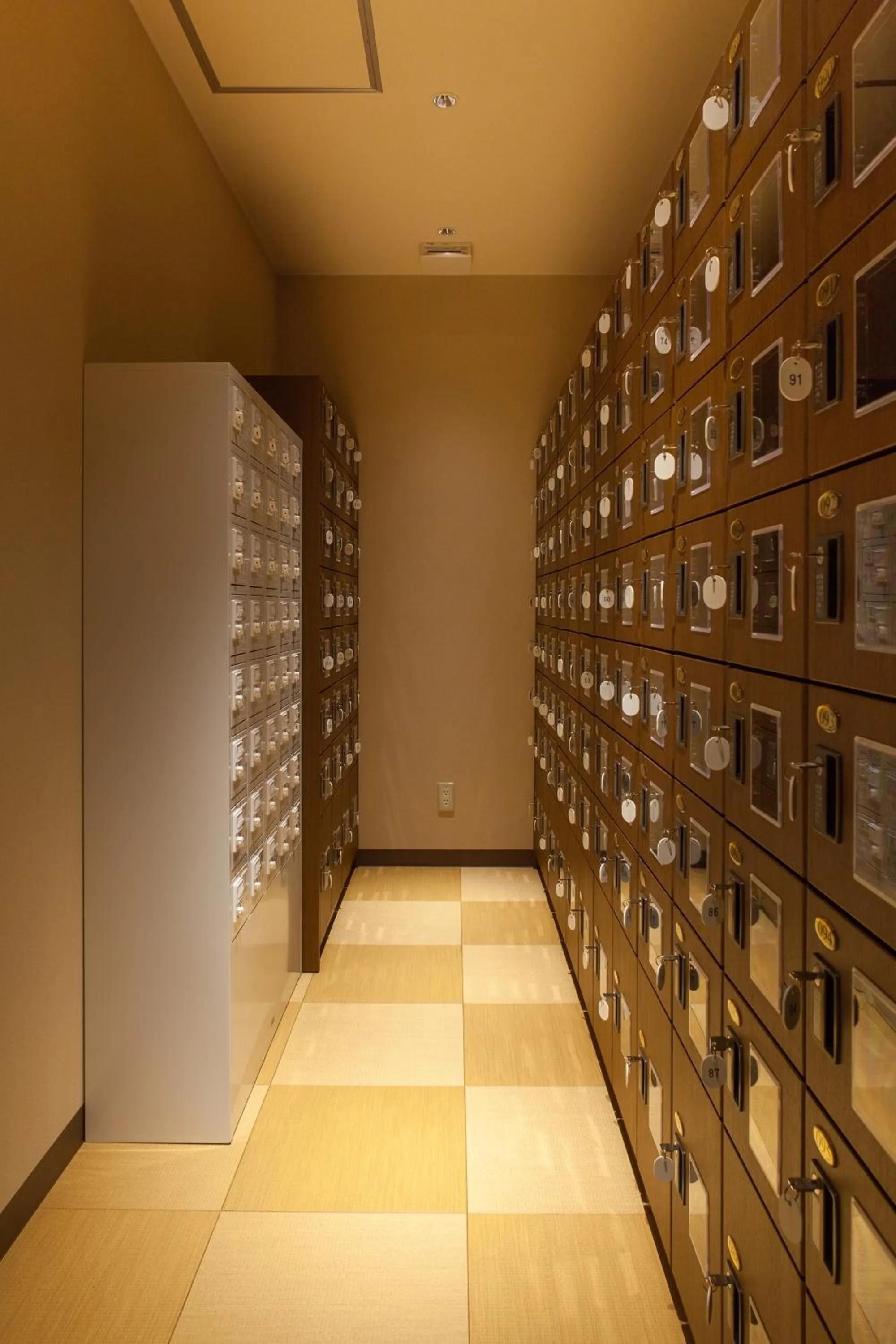 Lobby or reception in Kanazawa Capsule Hotel Musashimachi