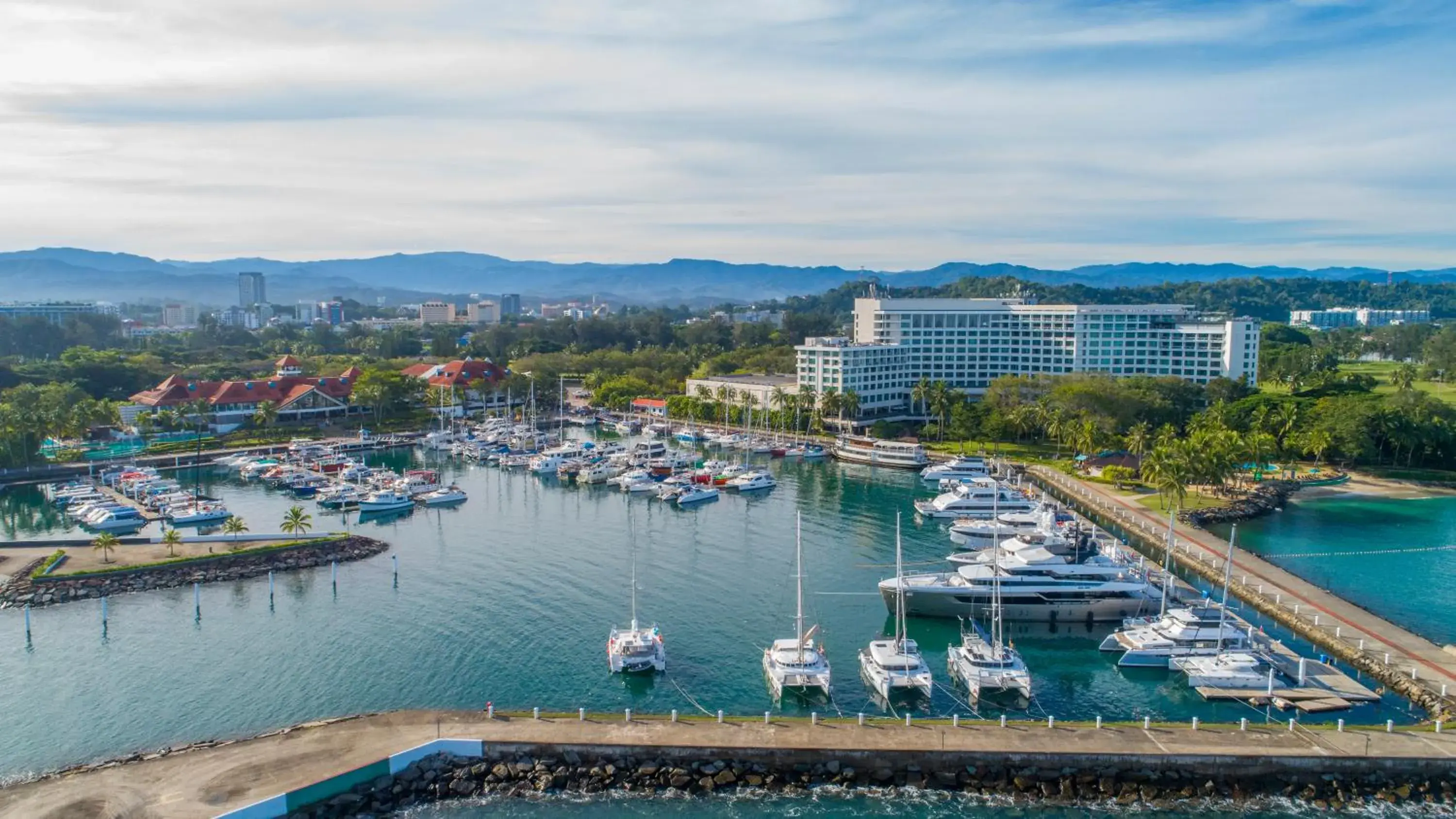 Property building in The Pacific Sutera Hotel Property building in The Pacific Sutera Hotel