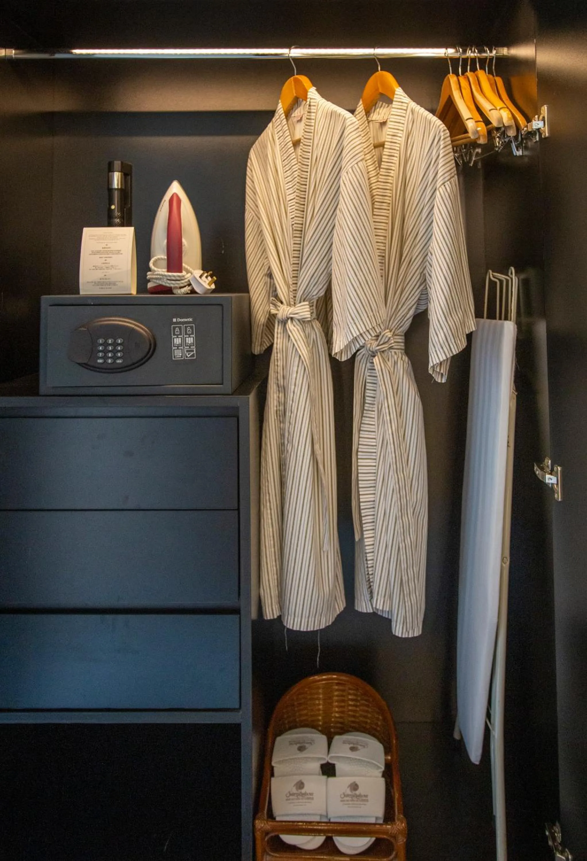 wardrobe in The Pacific Sutera Hotel