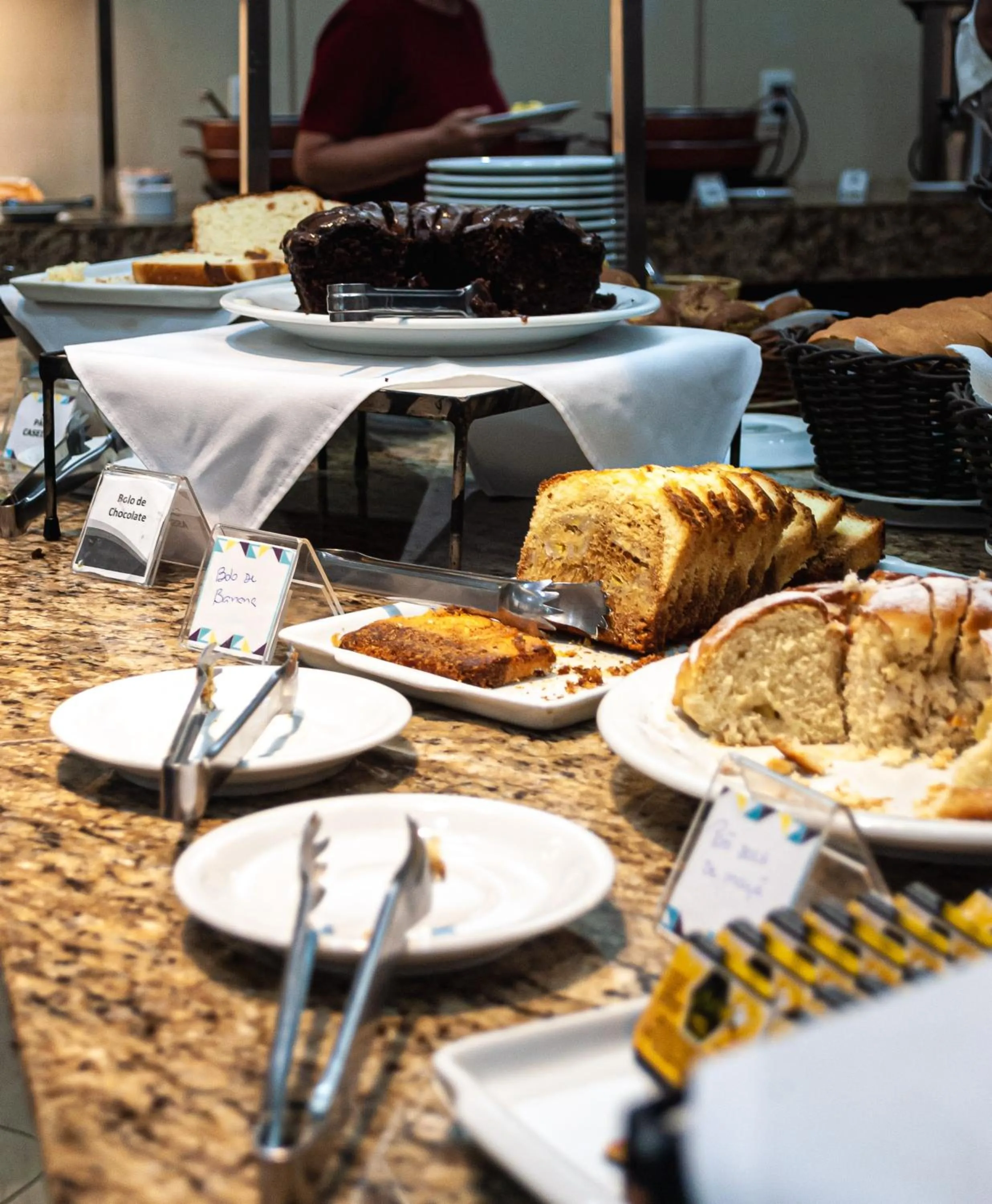 Breakfast in Master Porto Alegre Hotel - Av Carlos Gomes, Próximo ao Consulado Americano