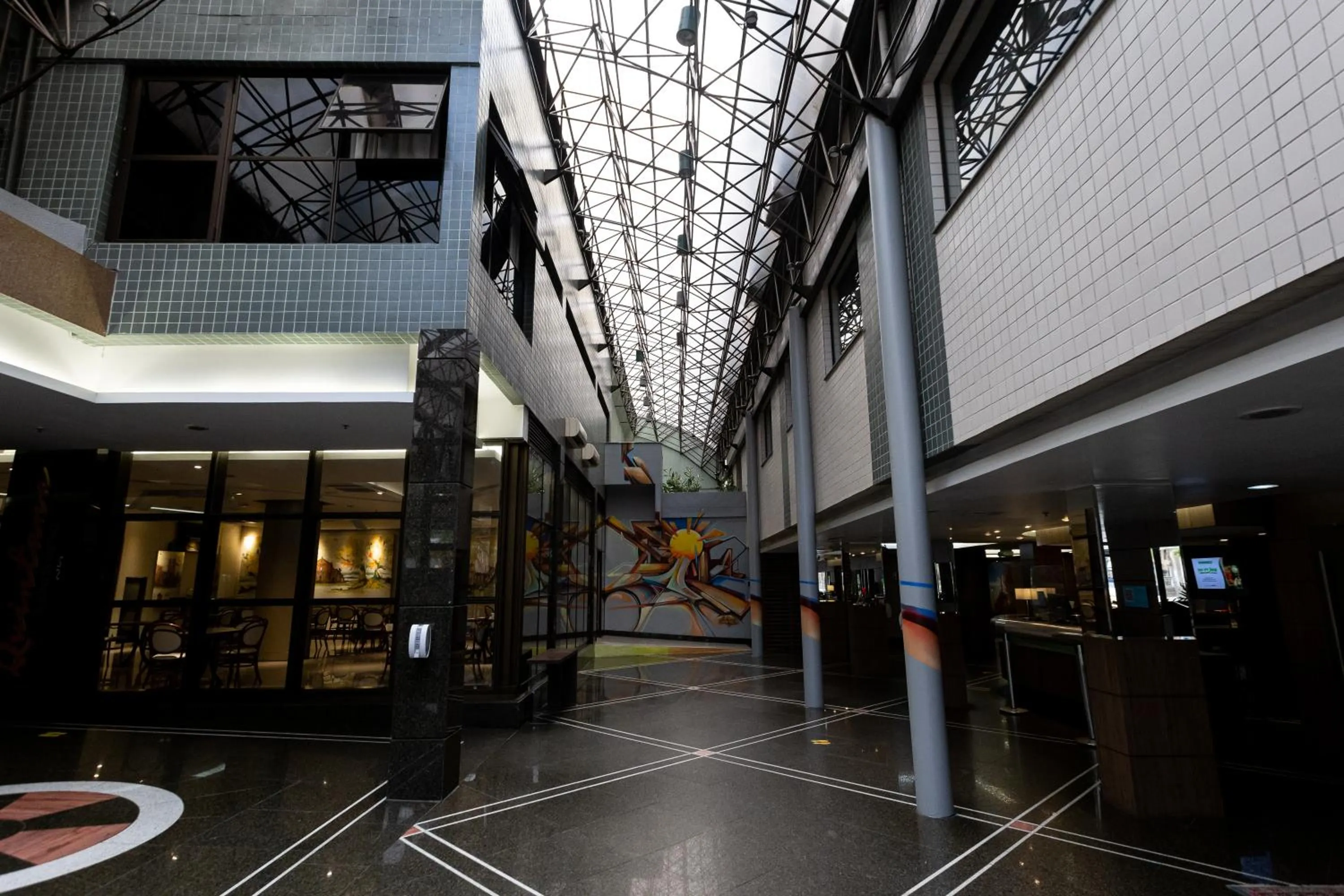 Lobby or reception in Master Porto Alegre Hotel - Av Carlos Gomes, Próximo ao Consulado Americano