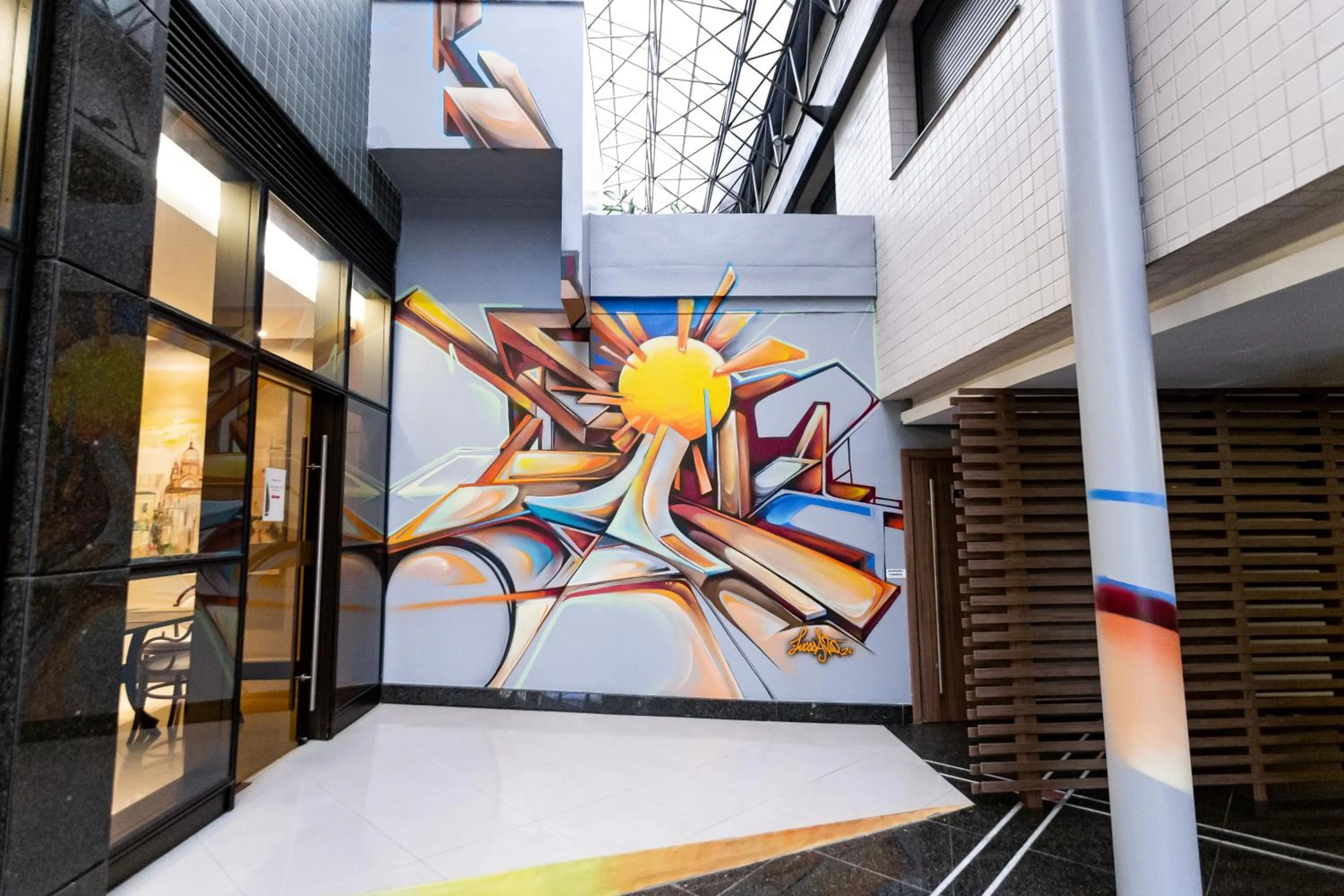 Lobby or reception in Master Porto Alegre Hotel - Av Carlos Gomes, Próximo ao Consulado Americano