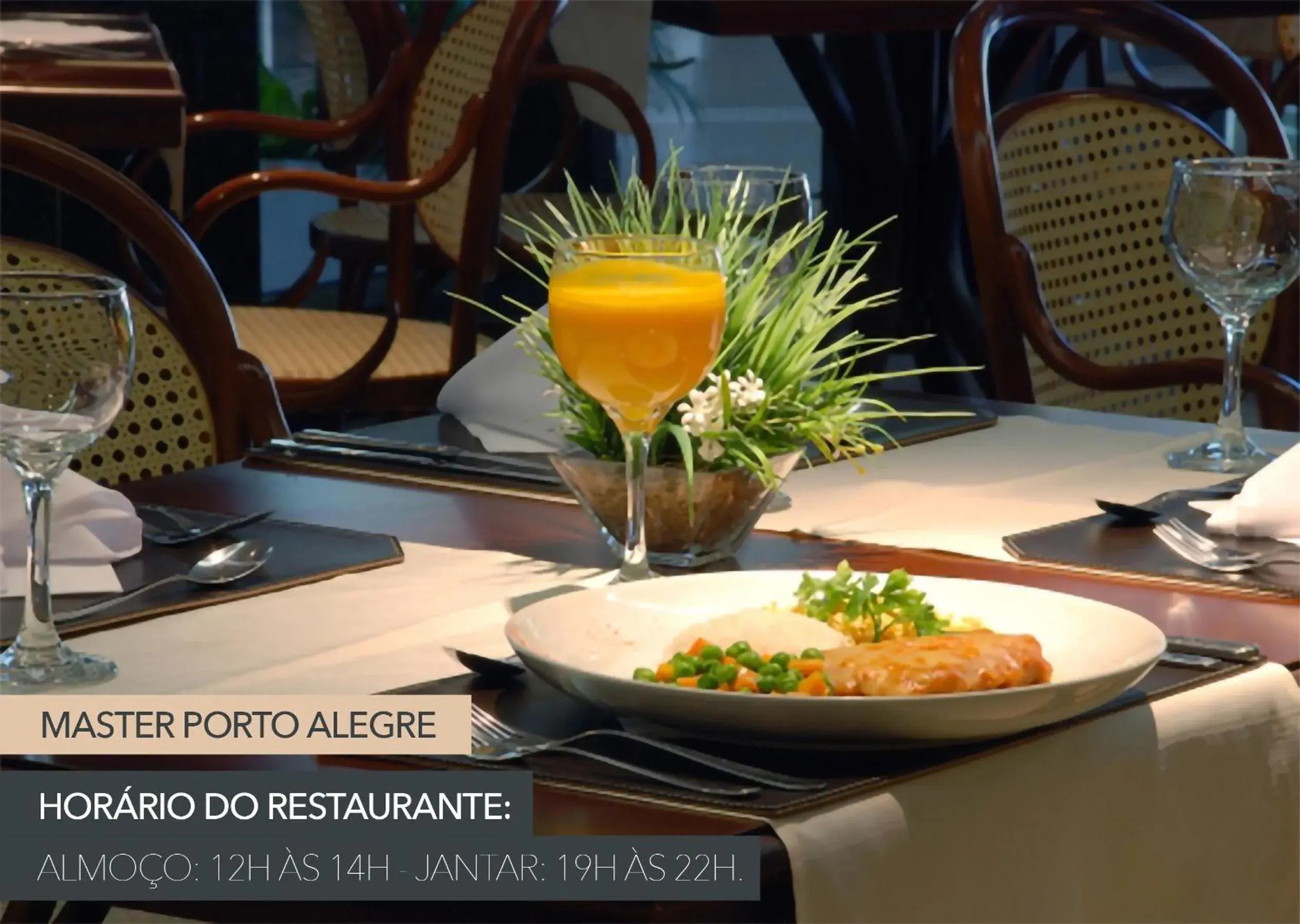 Restaurant/places to eat in Master Porto Alegre Hotel - Av Carlos Gomes, Próximo ao Consulado Americano Restaurant/places to eat in Master Porto Alegre Hotel - Av Carlos Gomes, Próximo ao Consulado Americano