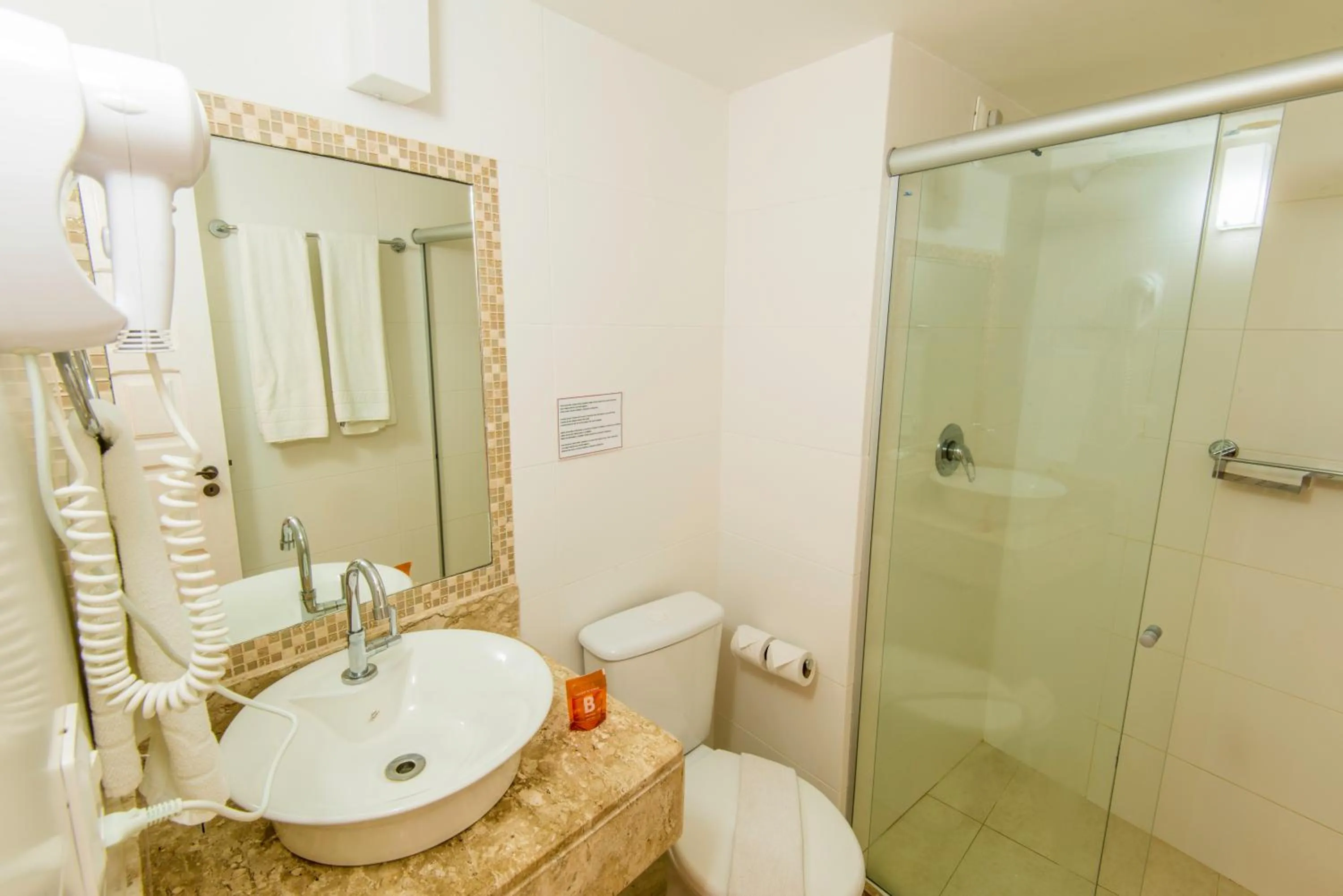 Bathroom in Pousada Ilha da Saudade