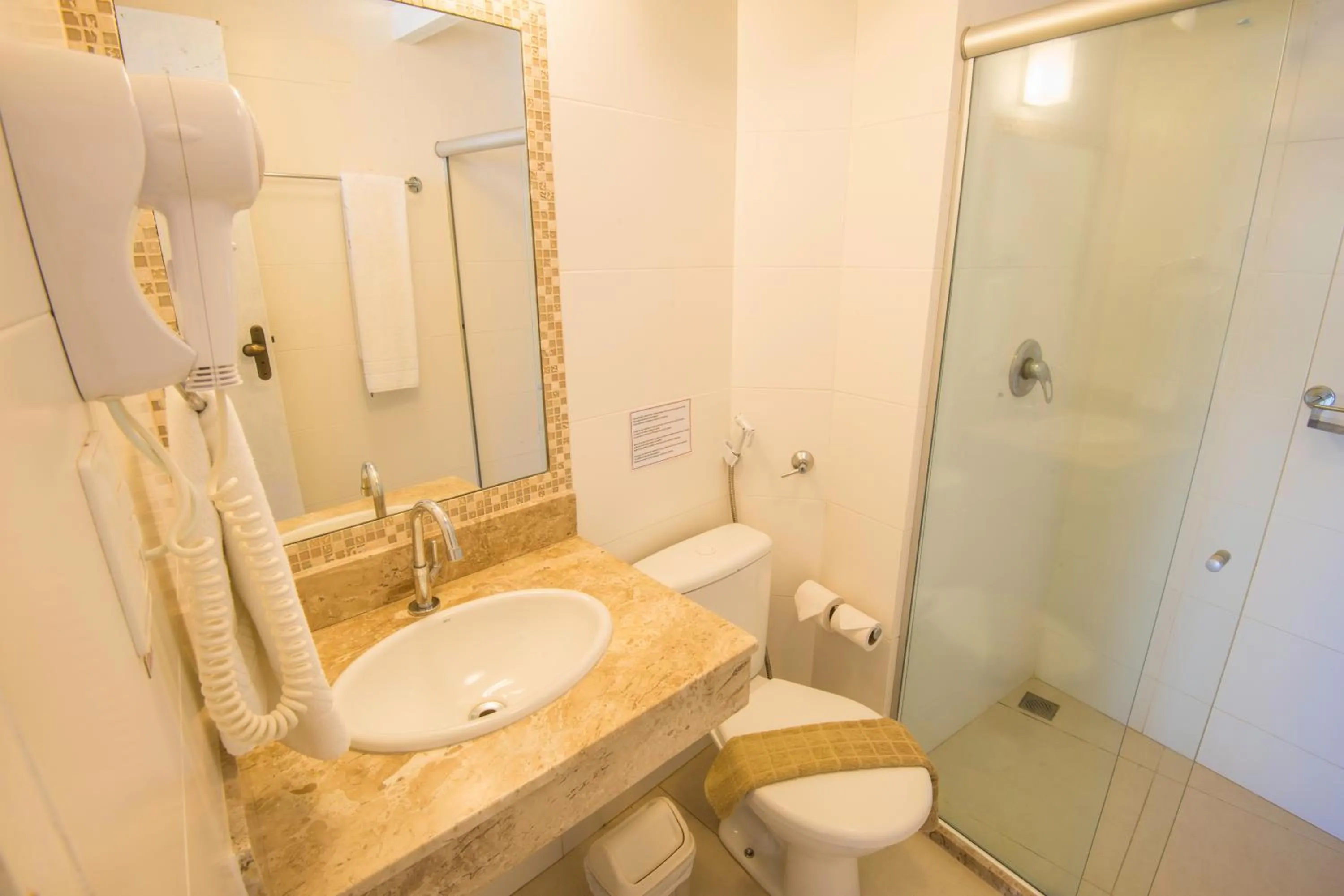 Bathroom in Pousada Ilha da Saudade