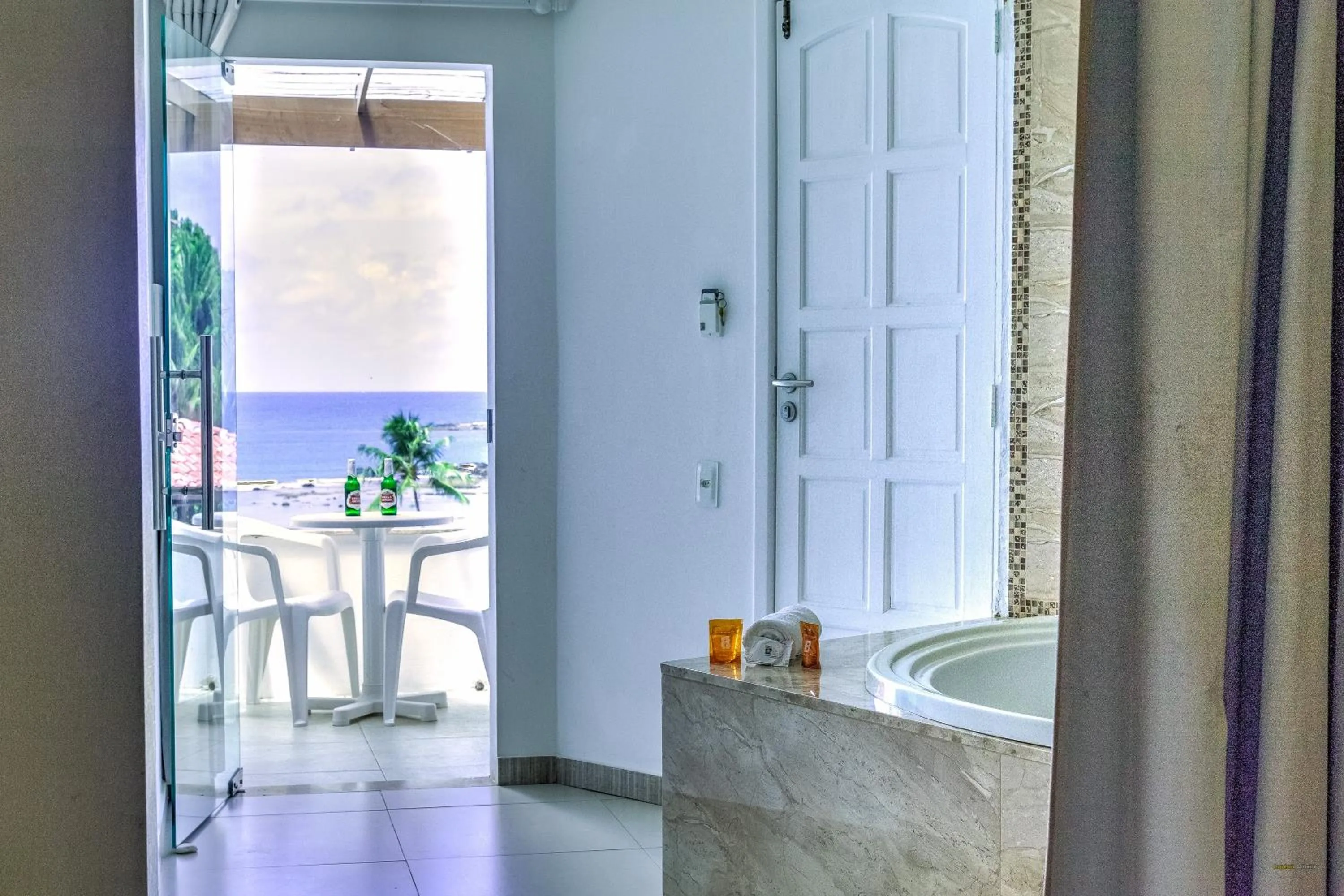 Photo of the whole room in Pousada Ilha da Saudade