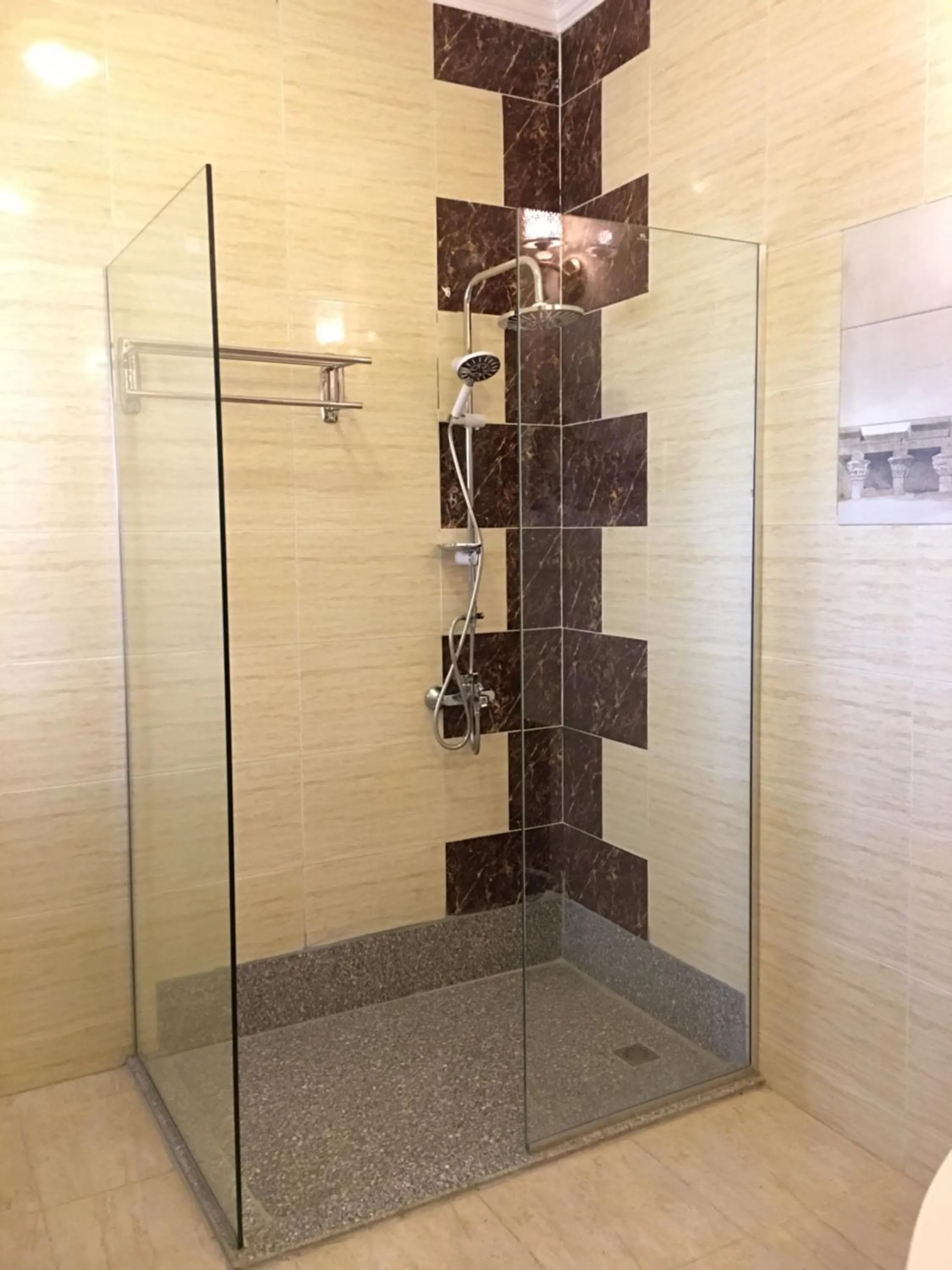 Shower in Jewel Howard Carter Hotel