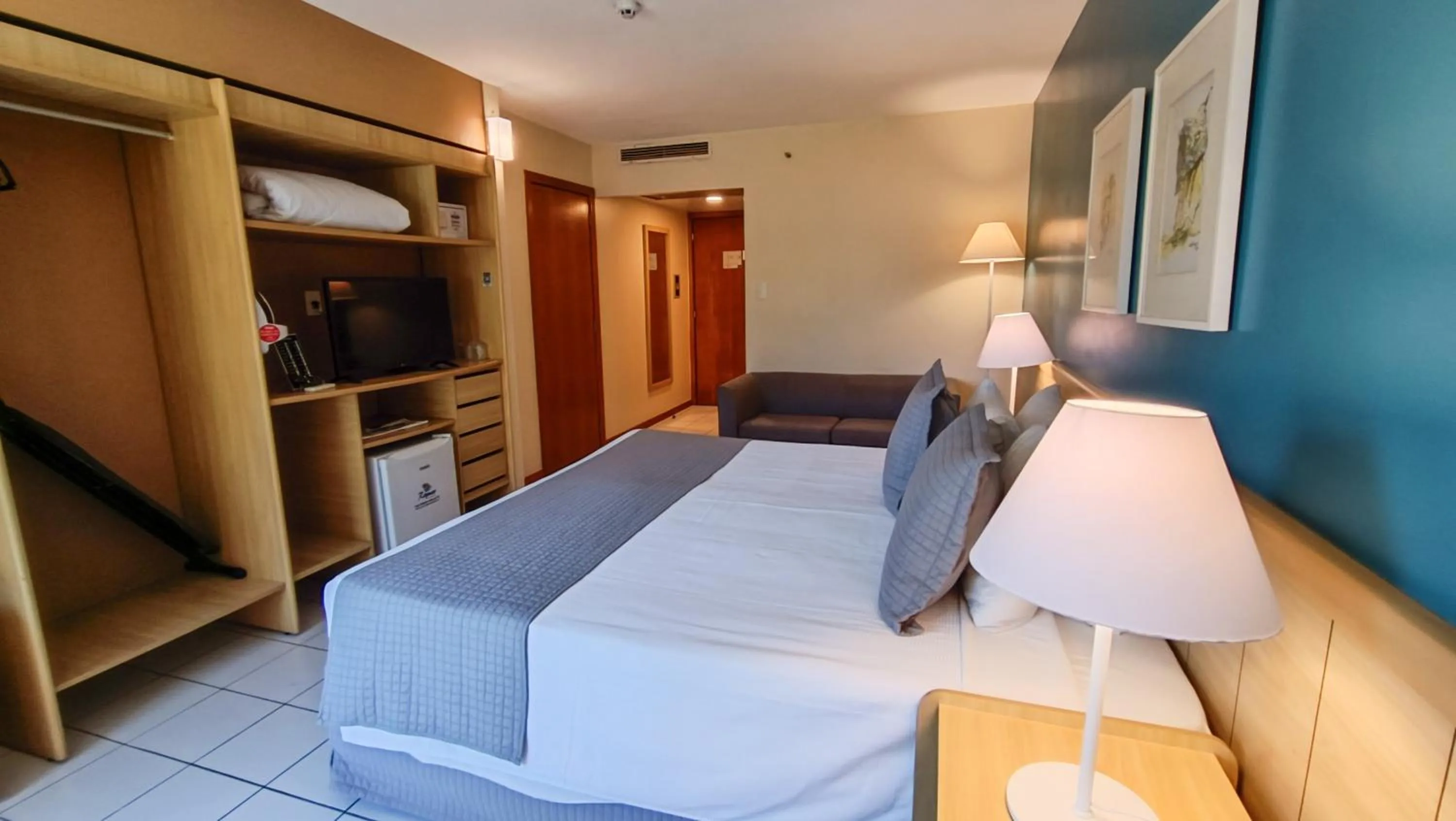 Bedroom, Bed in Reymar Hotel Maceió