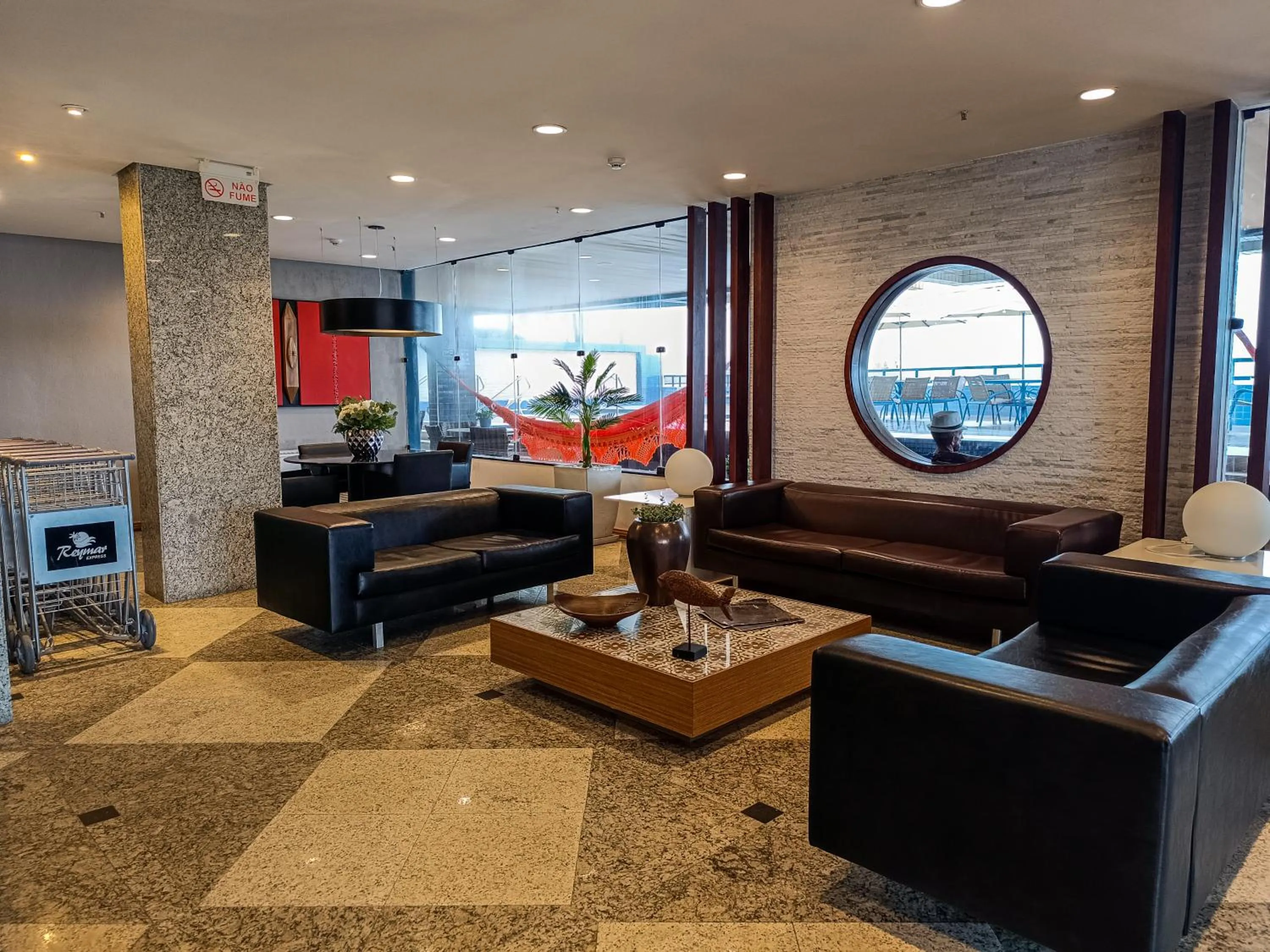 Living room in Reymar Hotel Maceió