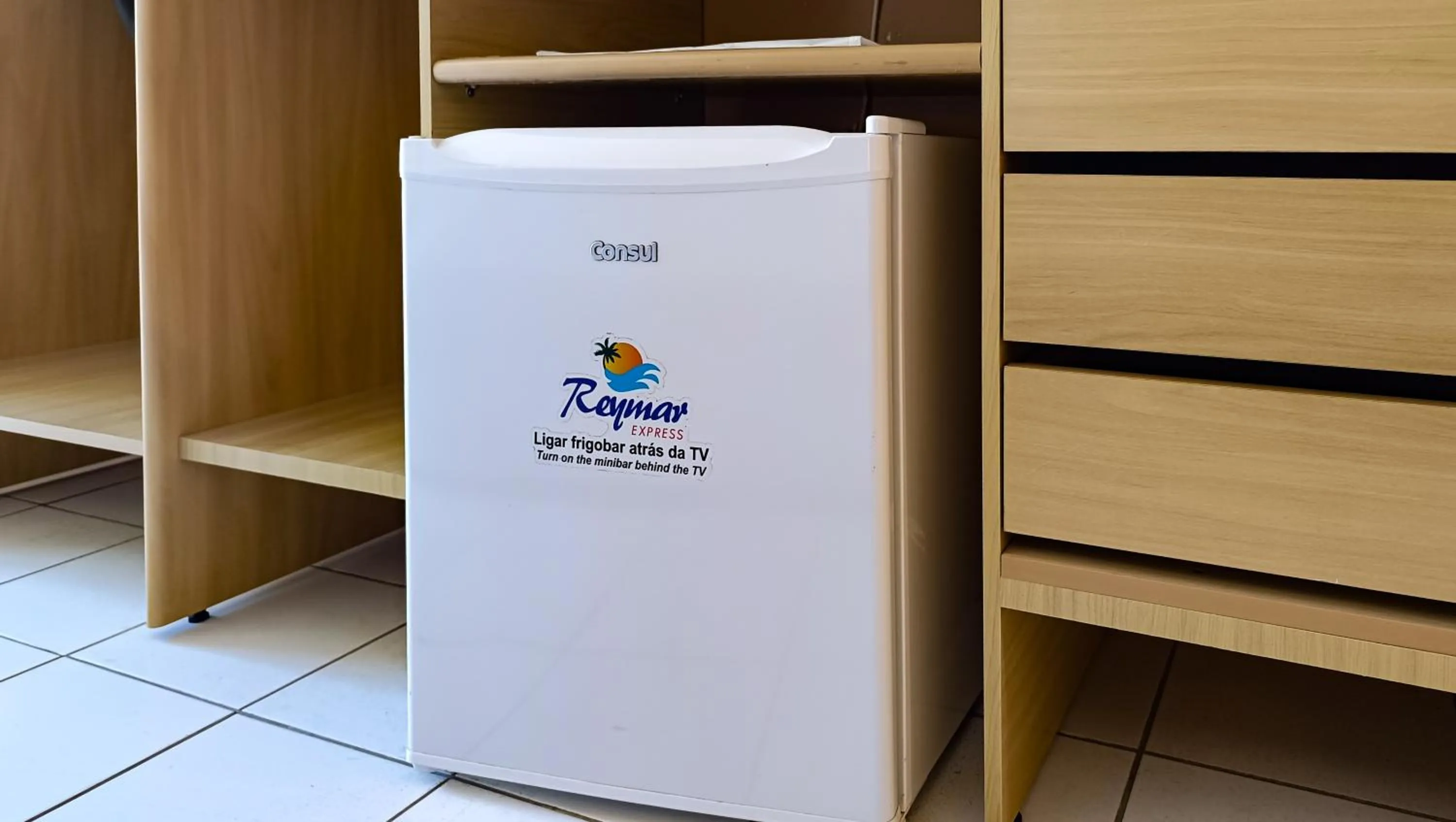 minibar in Reymar Hotel Maceió