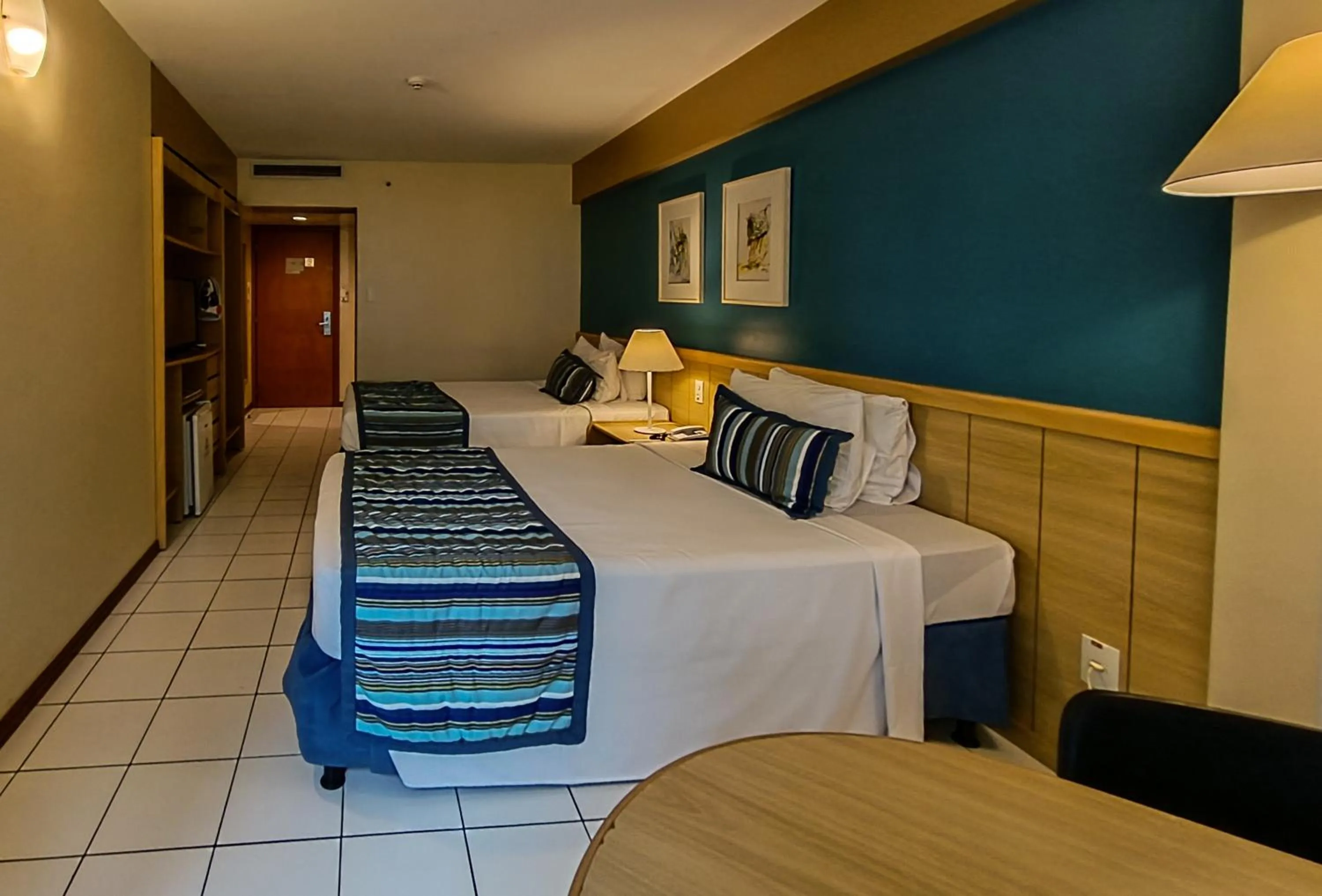 Bed in Reymar Hotel Maceió