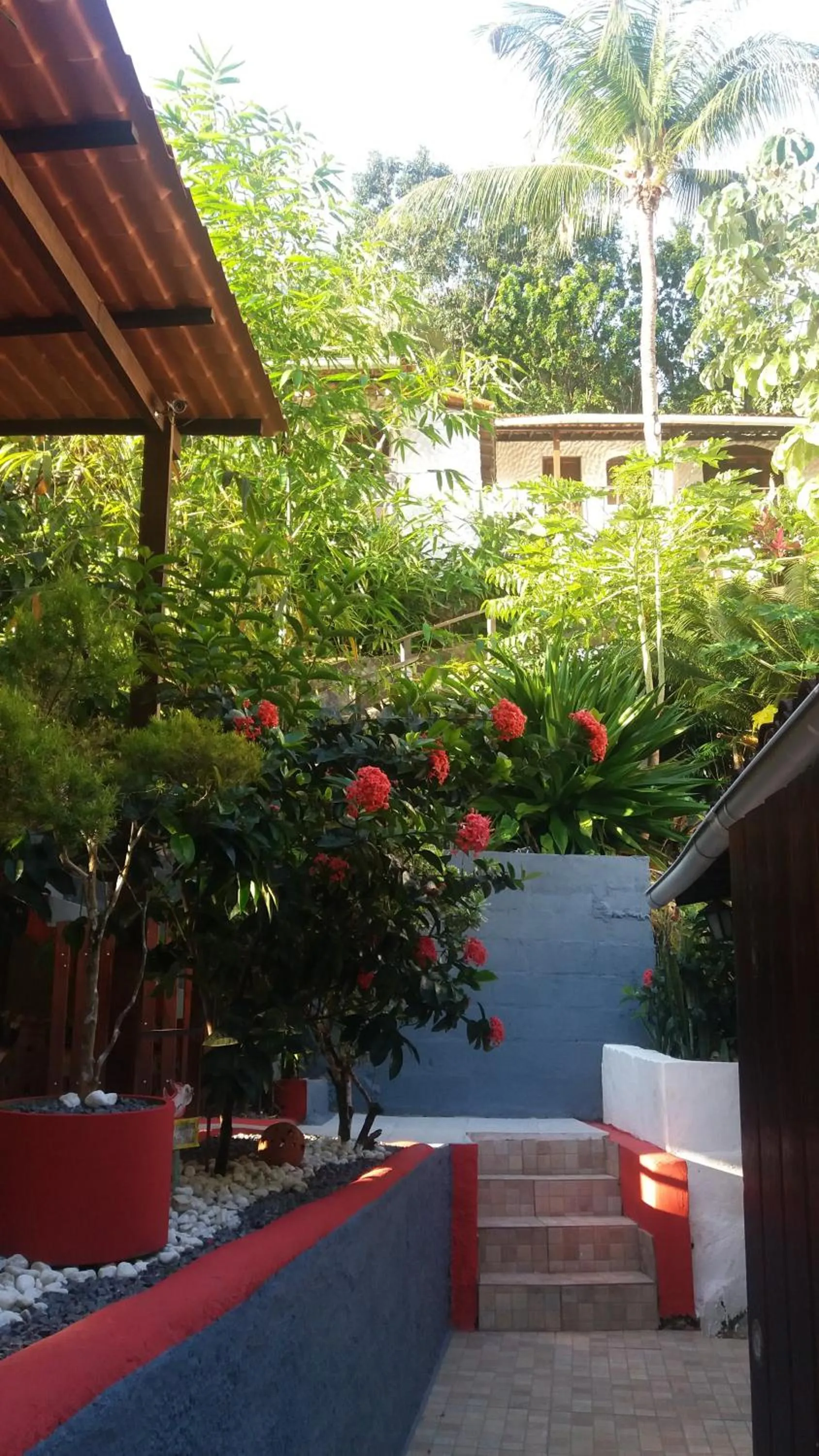 Garden in Pousada Vila do Sossego