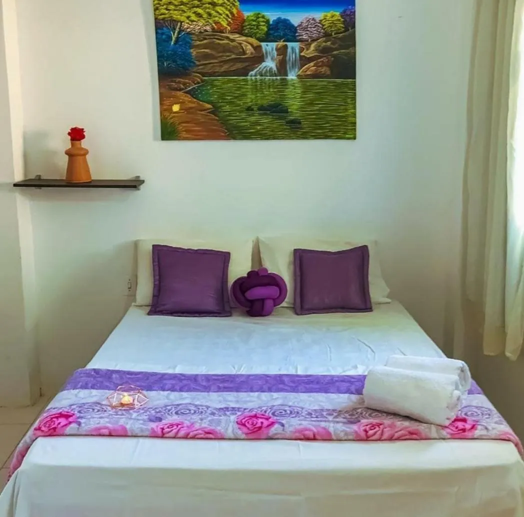 Bed in Pousada Vila do Sossego