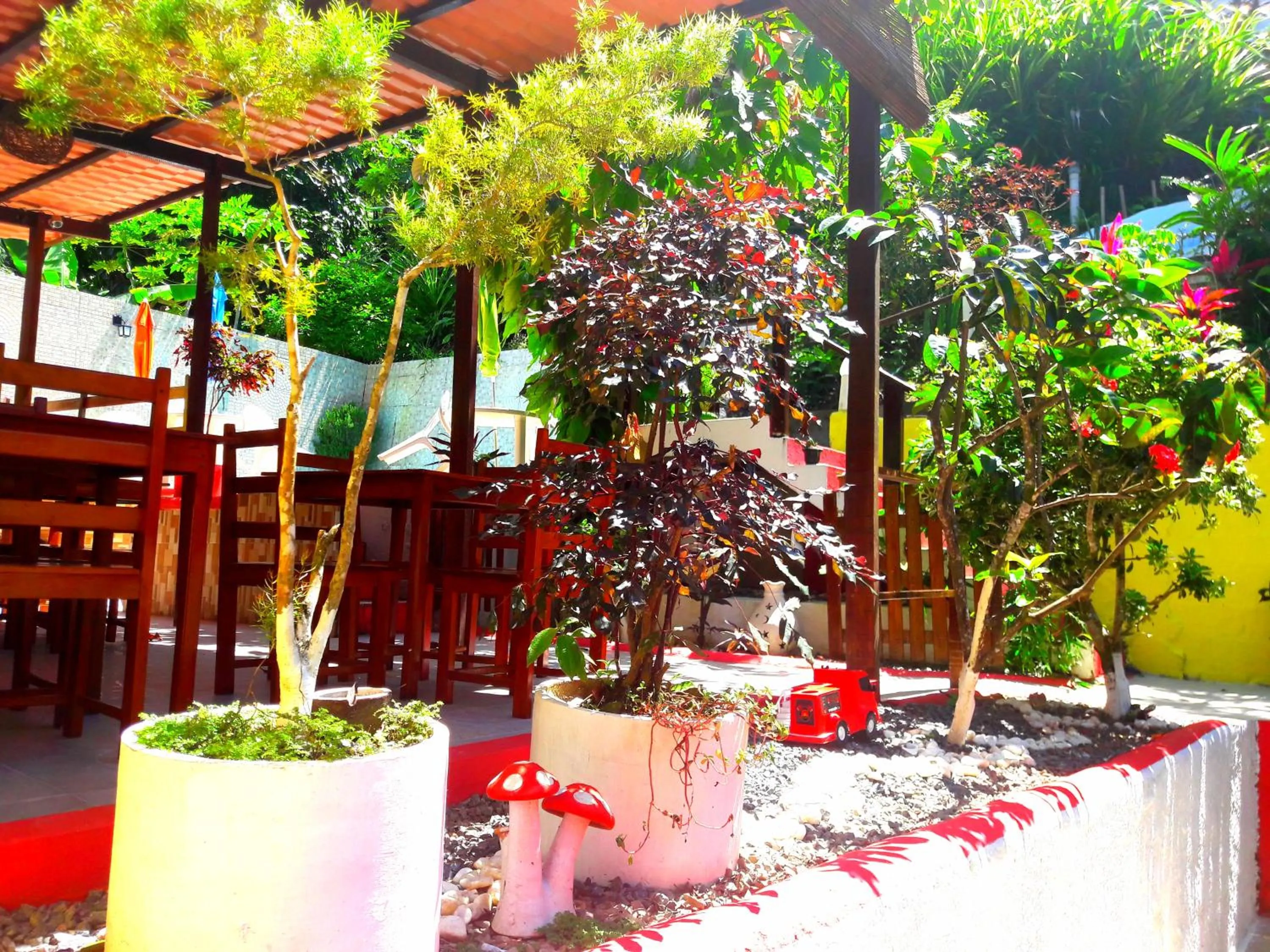 Balcony/Terrace in Pousada Vila do Sossego