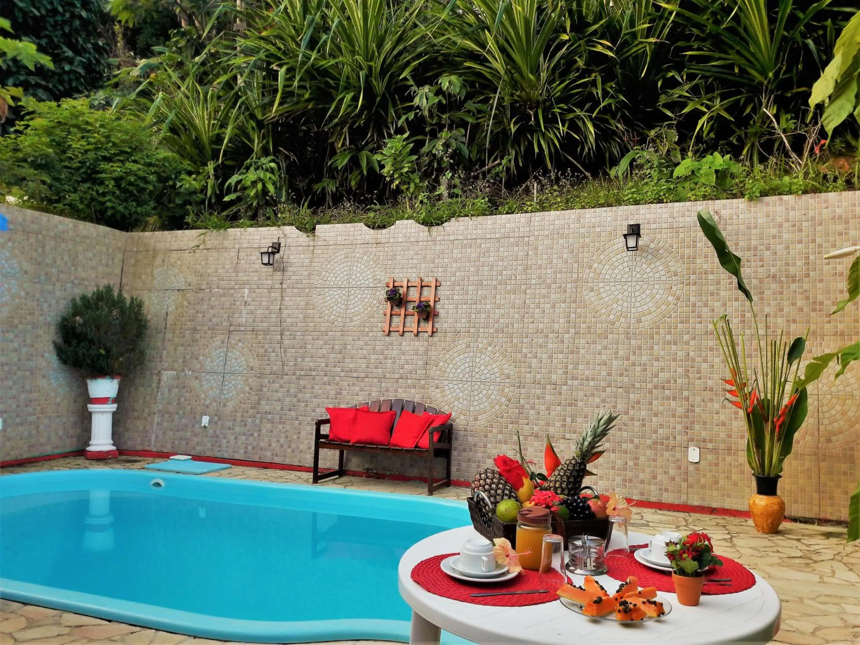 Restaurant/places to eat in Pousada Vila do Sossego