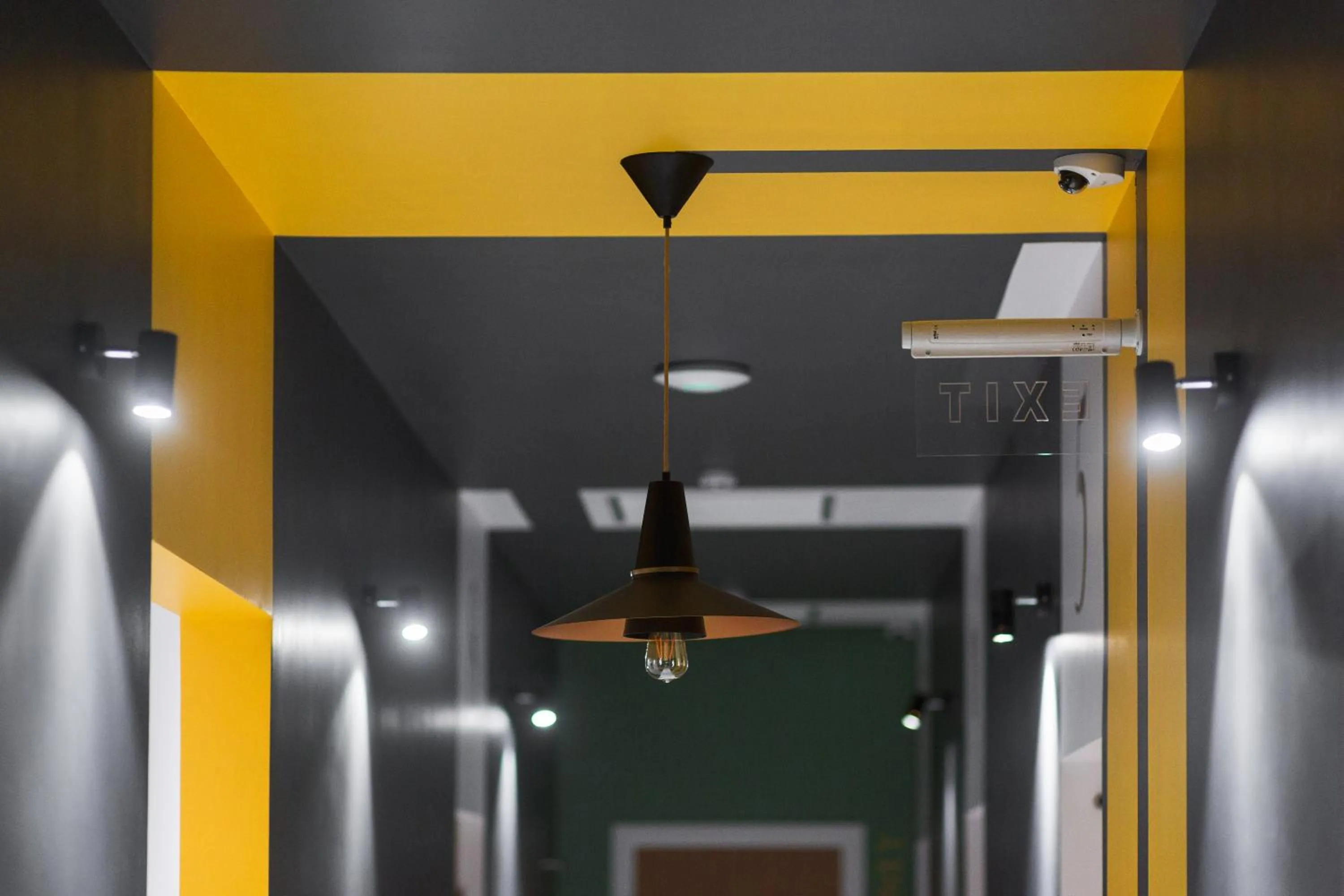 Decorative detail in City Hotel Bortoli