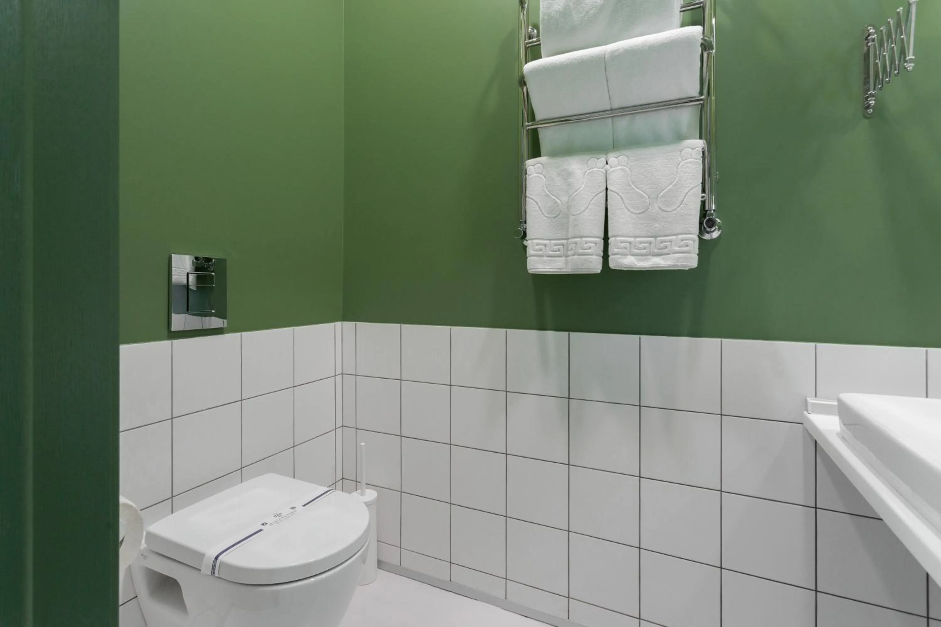 Bathroom in City Hotel Bortoli