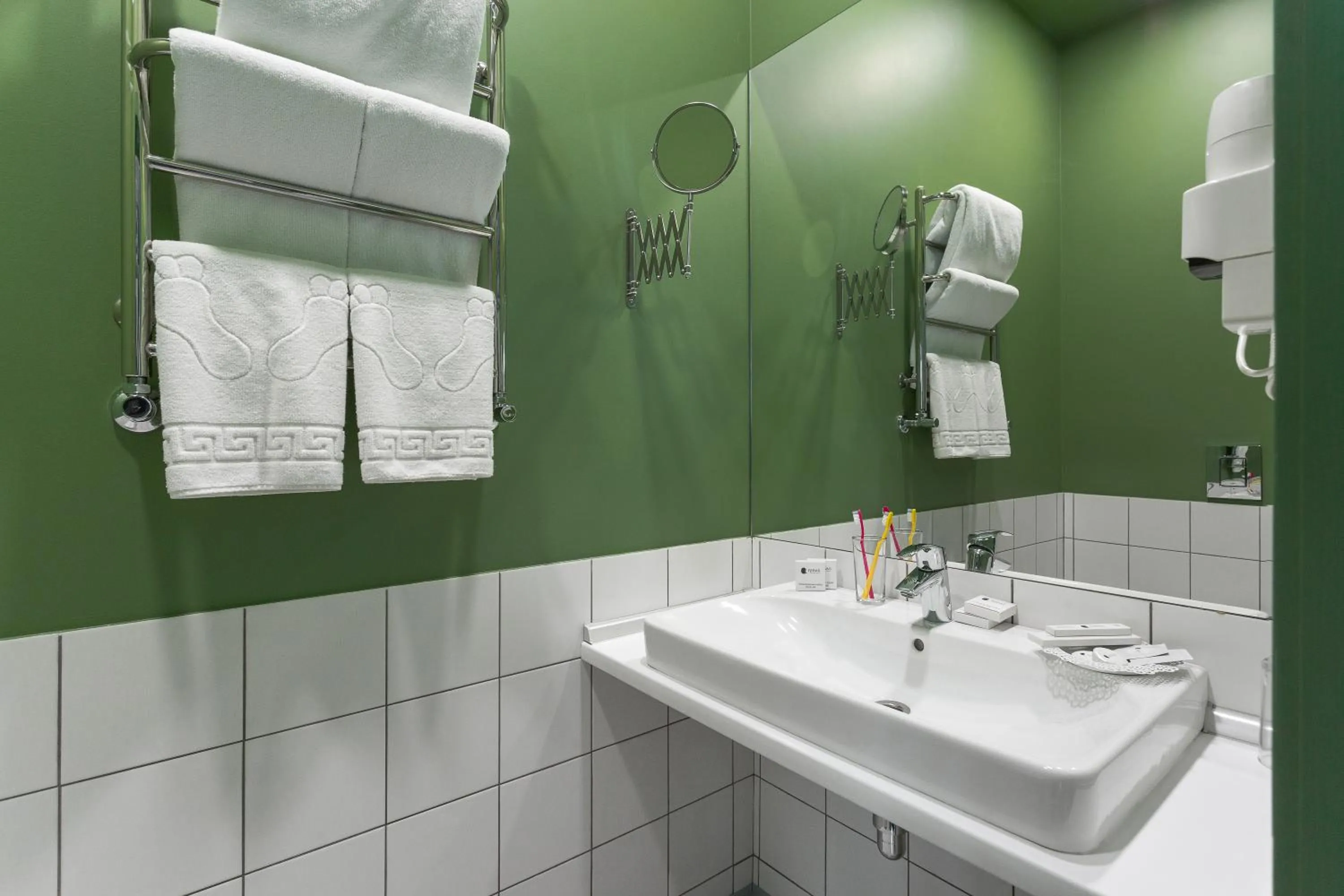 Bathroom in City Hotel Bortoli