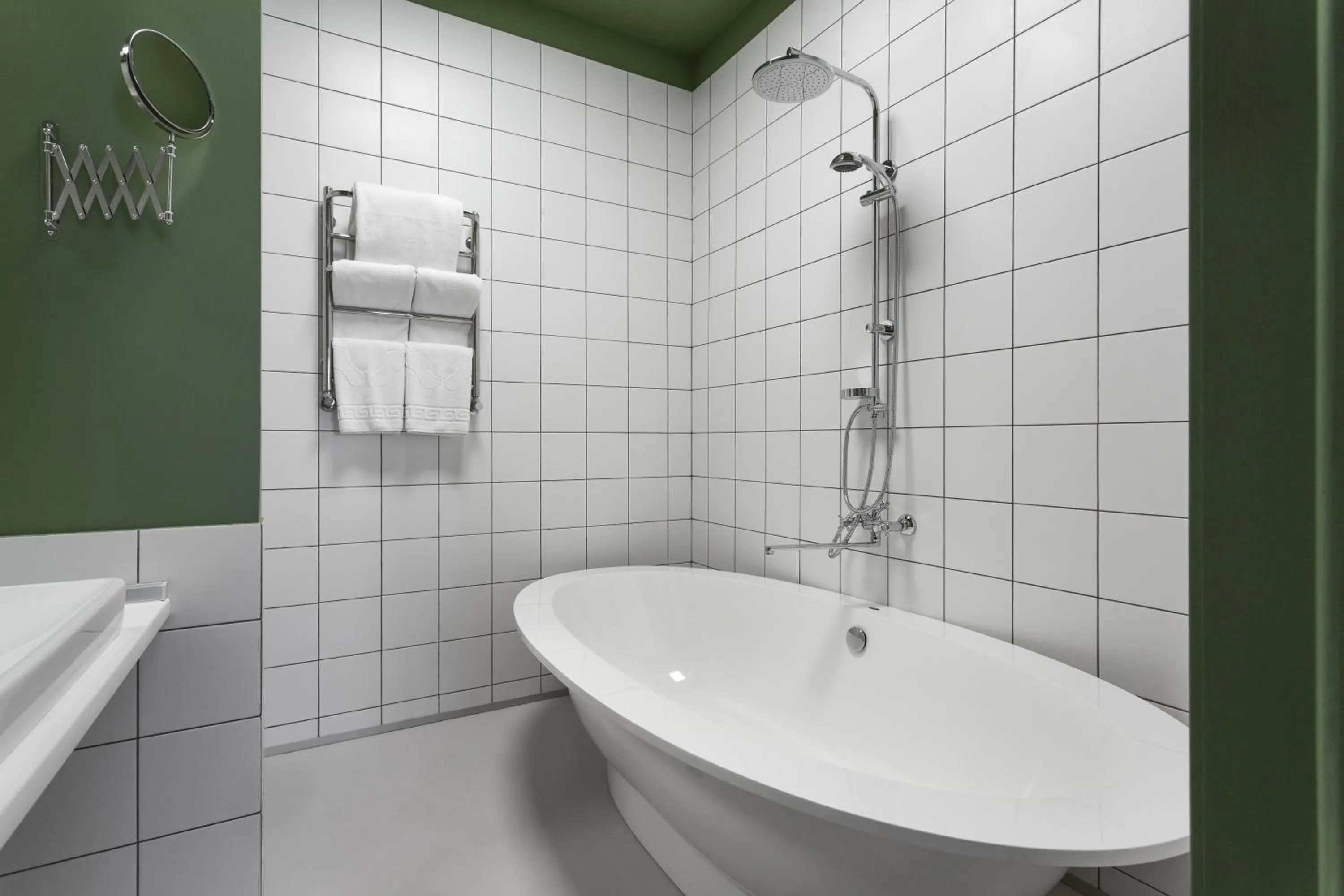 Bathroom in City Hotel Bortoli