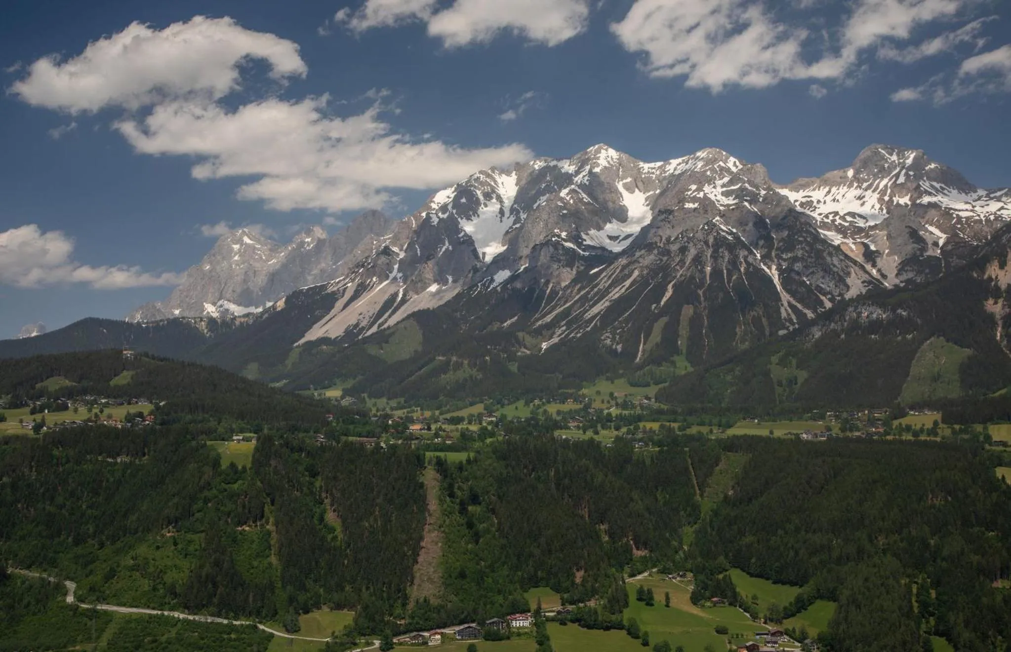 Natural landscape in Almfrieden Hotel & Romantikchalet
