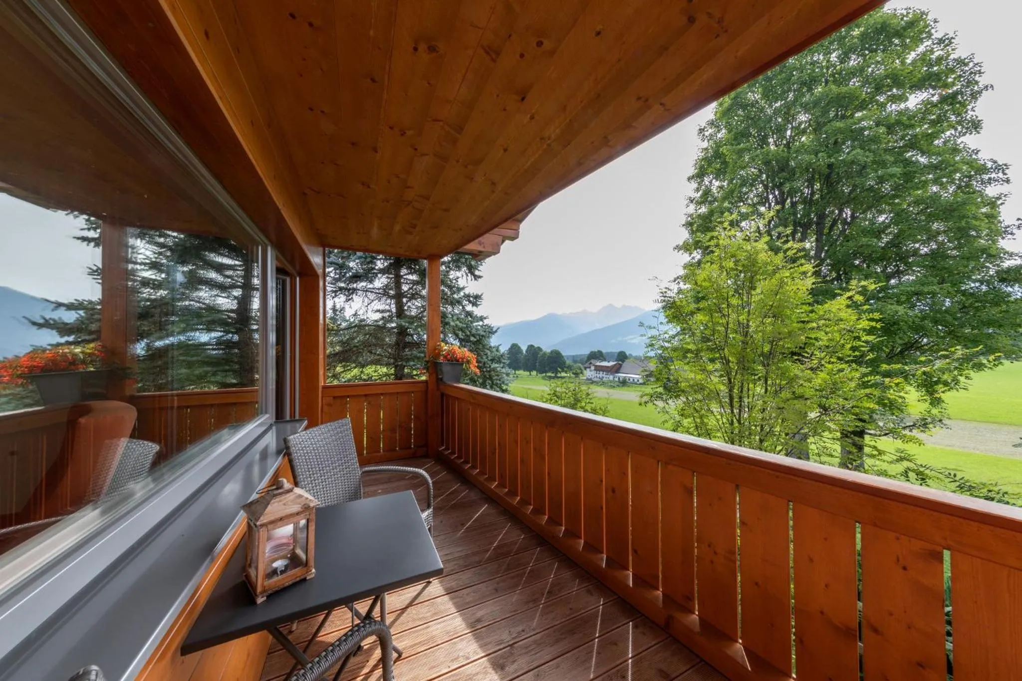 Balcony/Terrace in Almfrieden Hotel & Romantikchalet