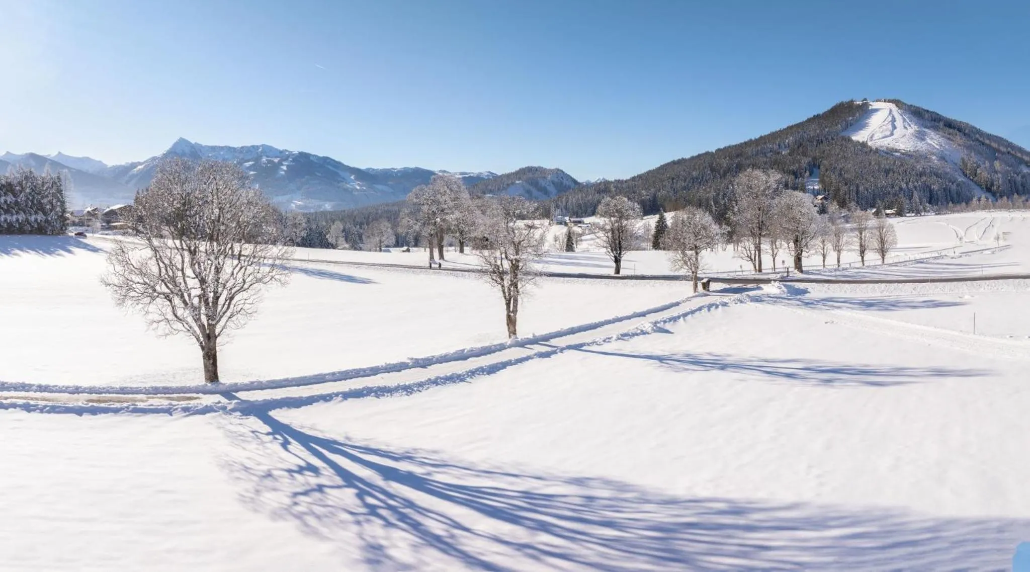 Natural landscape in Almfrieden Hotel & Romantikchalet