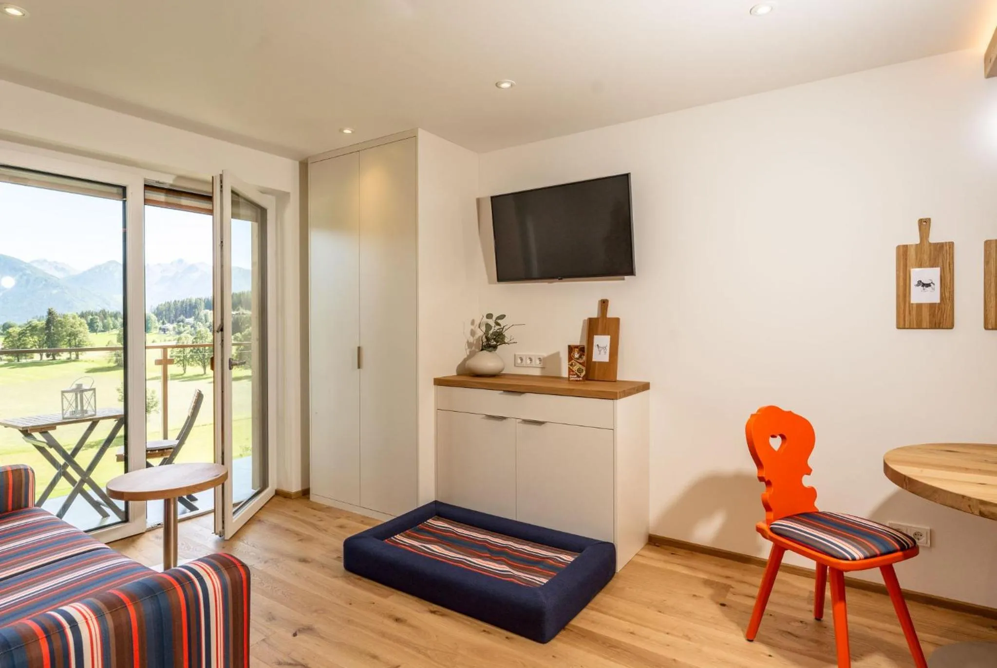 Living room in Almfrieden Hotel & Romantikchalet