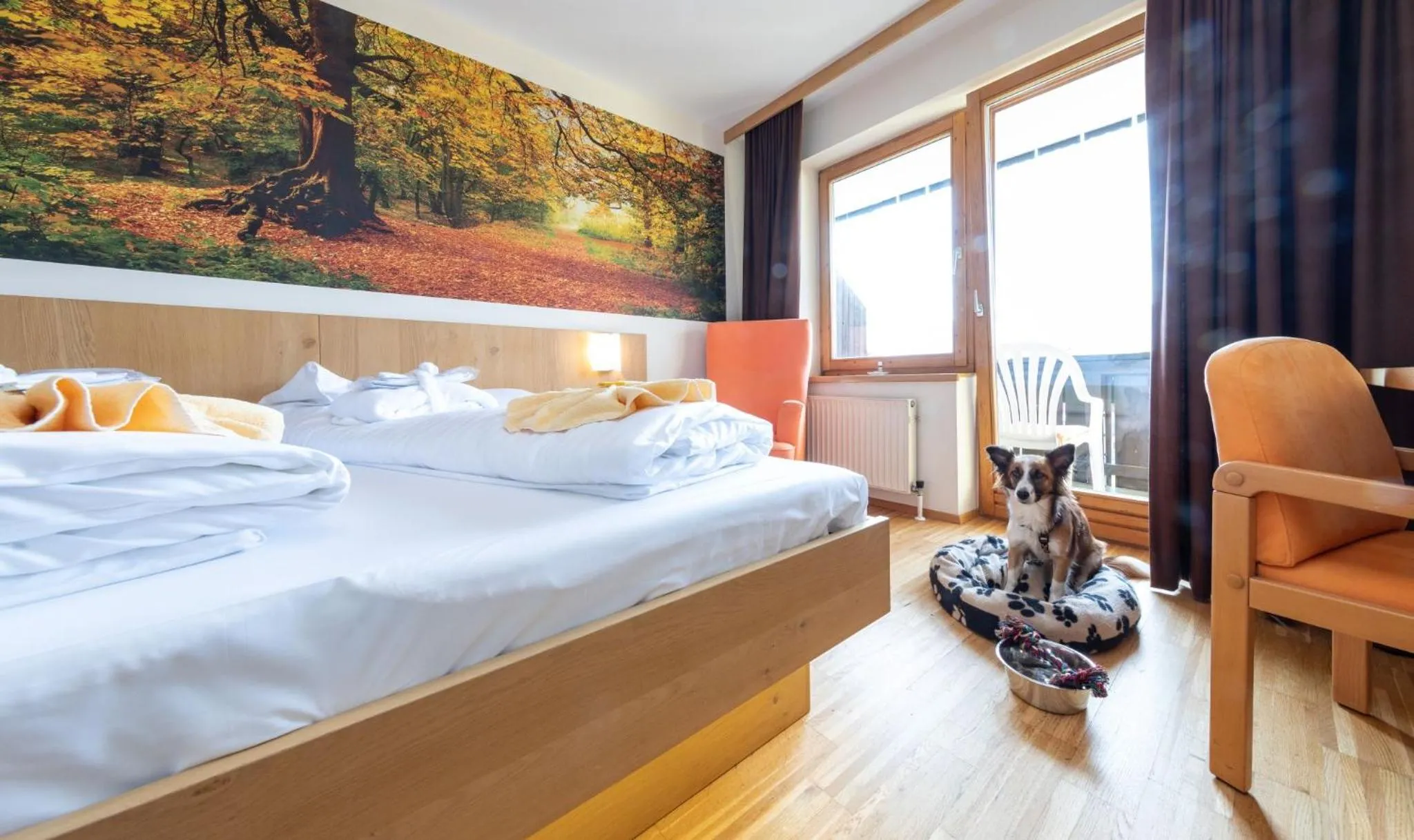 Photo of the whole room, Bed in Almfrieden Hotel & Romantikchalet